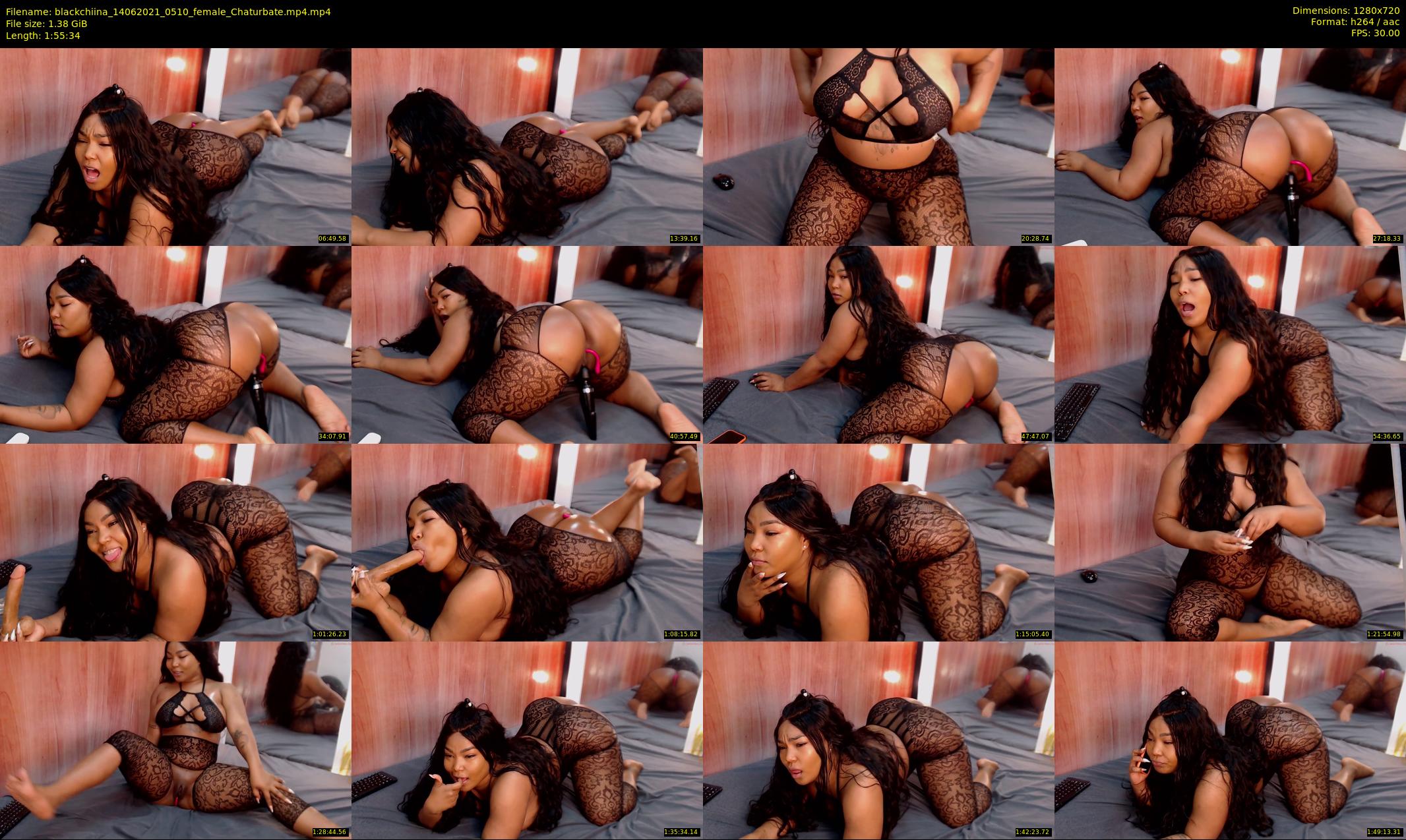 blackchiina — 116 minute Chaturbate female cam show recording, 720p, Jun 14, 2021