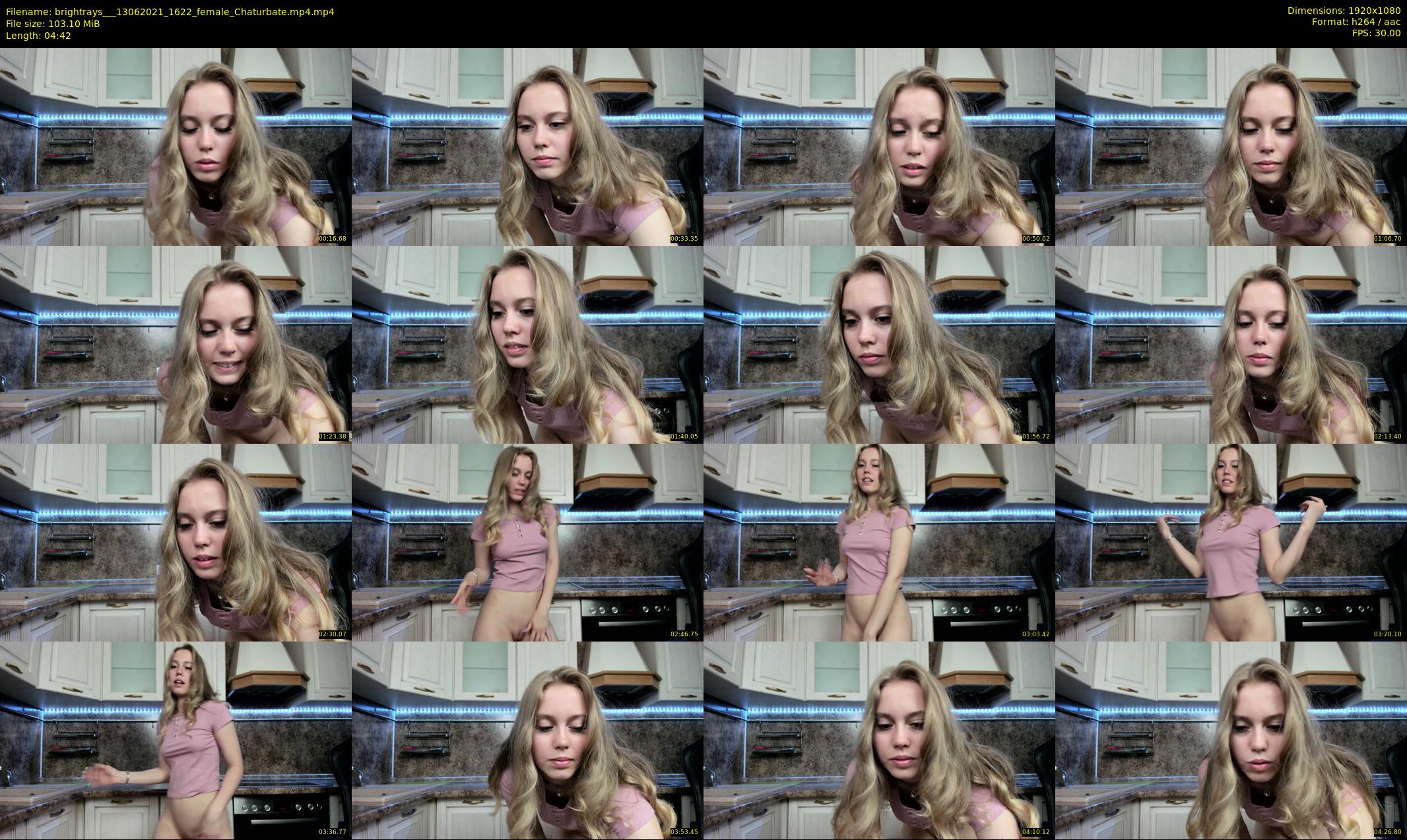 brightrays__ — 5 minute Chaturbate female cam show recording, 1080p, Jun 13, 2021