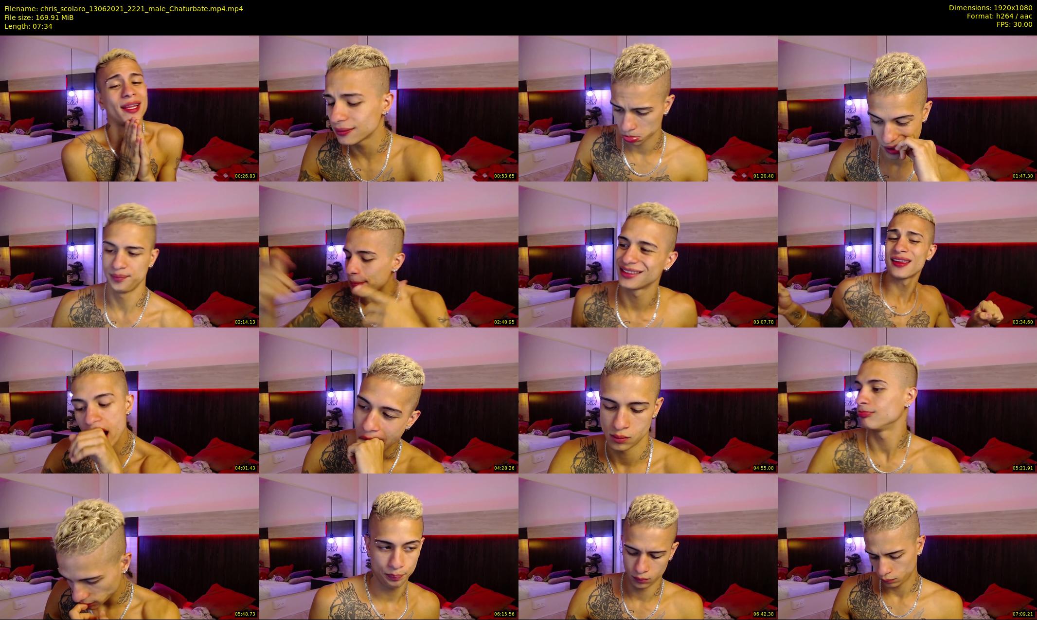chris_scolaro — 8 minute Chaturbate male cam show recording, 1080p, Jun 13, 2021