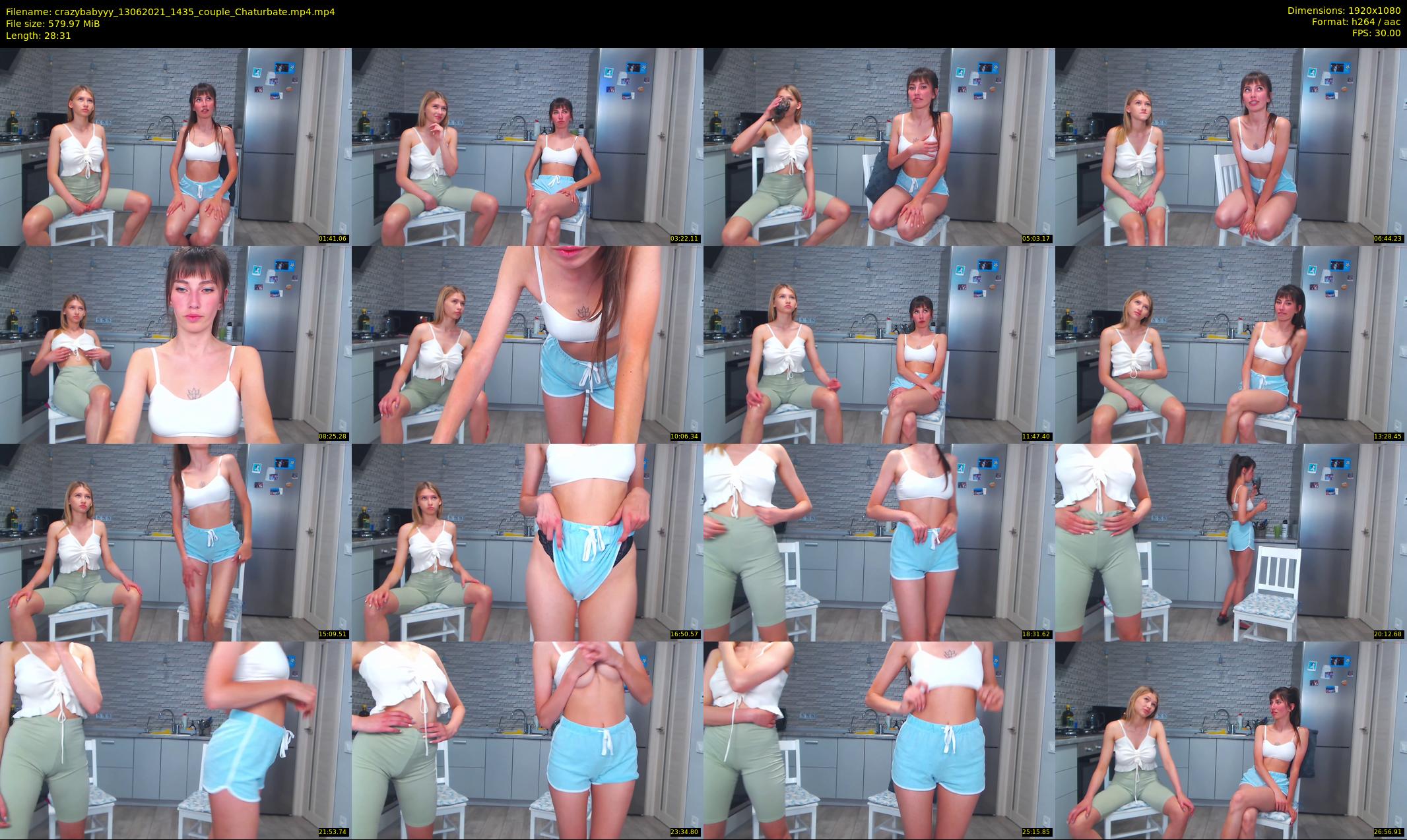 crazybabyyy — 29 minute Chaturbate couple cam show recording, 1080p, Jun 13, 2021