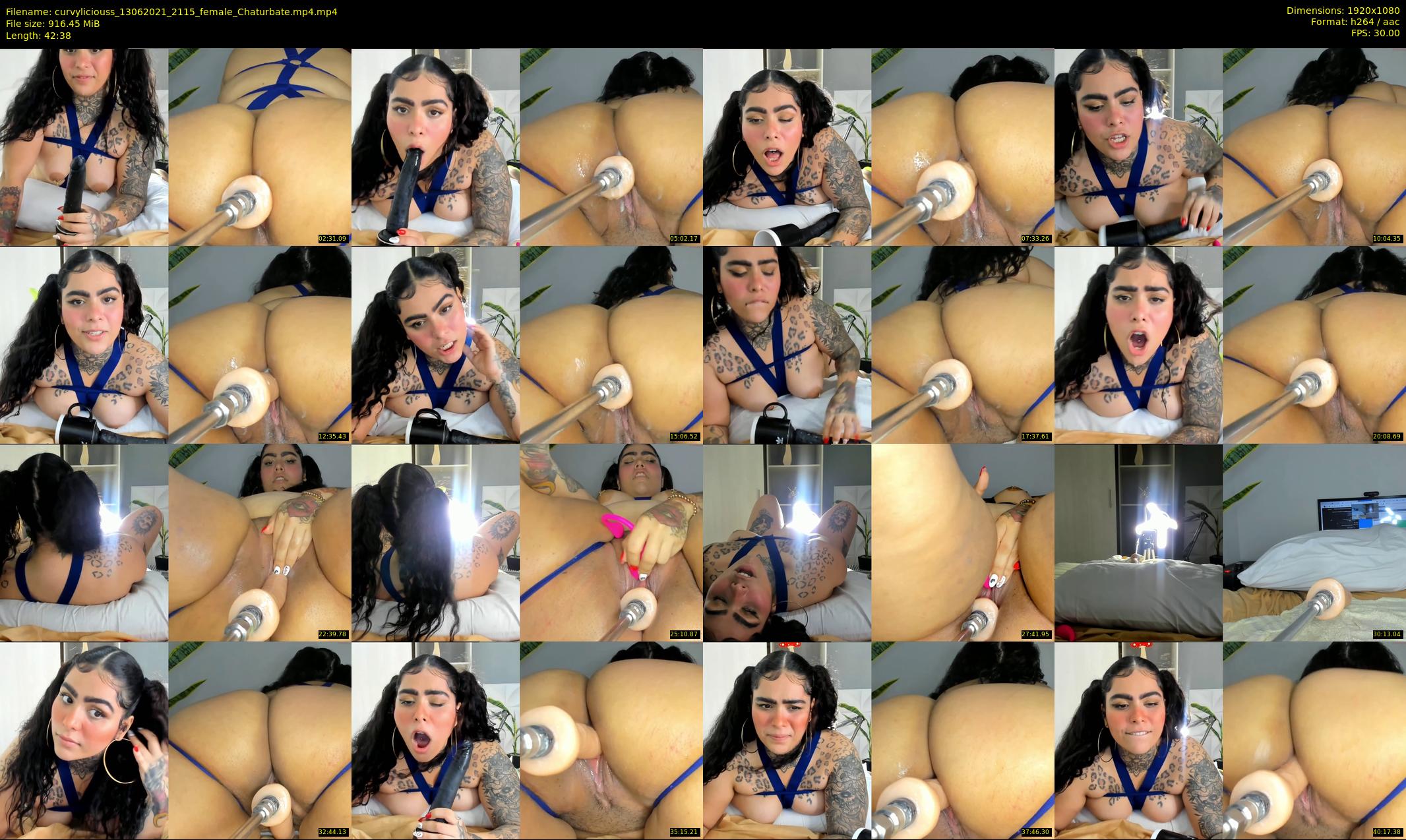 curvyliciouss — 43 minute Chaturbate female cam show recording, 1080p, Jun 13, 2021