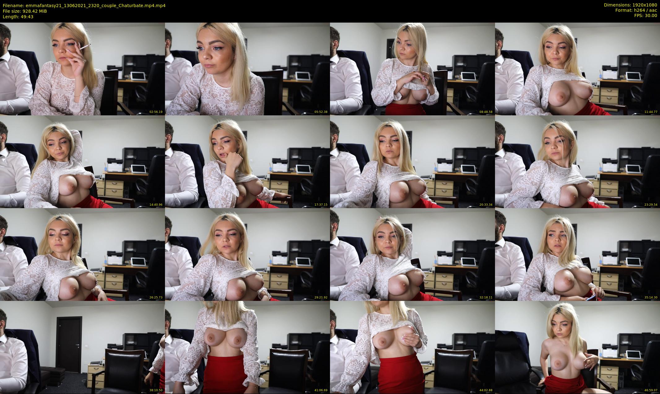 emmafantasy21 — 50 minute Chaturbate couple cam show recording, 1080p, Jun 13, 2021