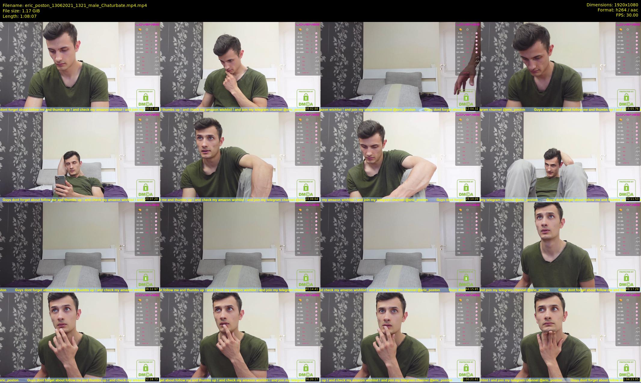 eric_poston — 69 minute Chaturbate male cam show recording, 1080p, Jun 13, 2021