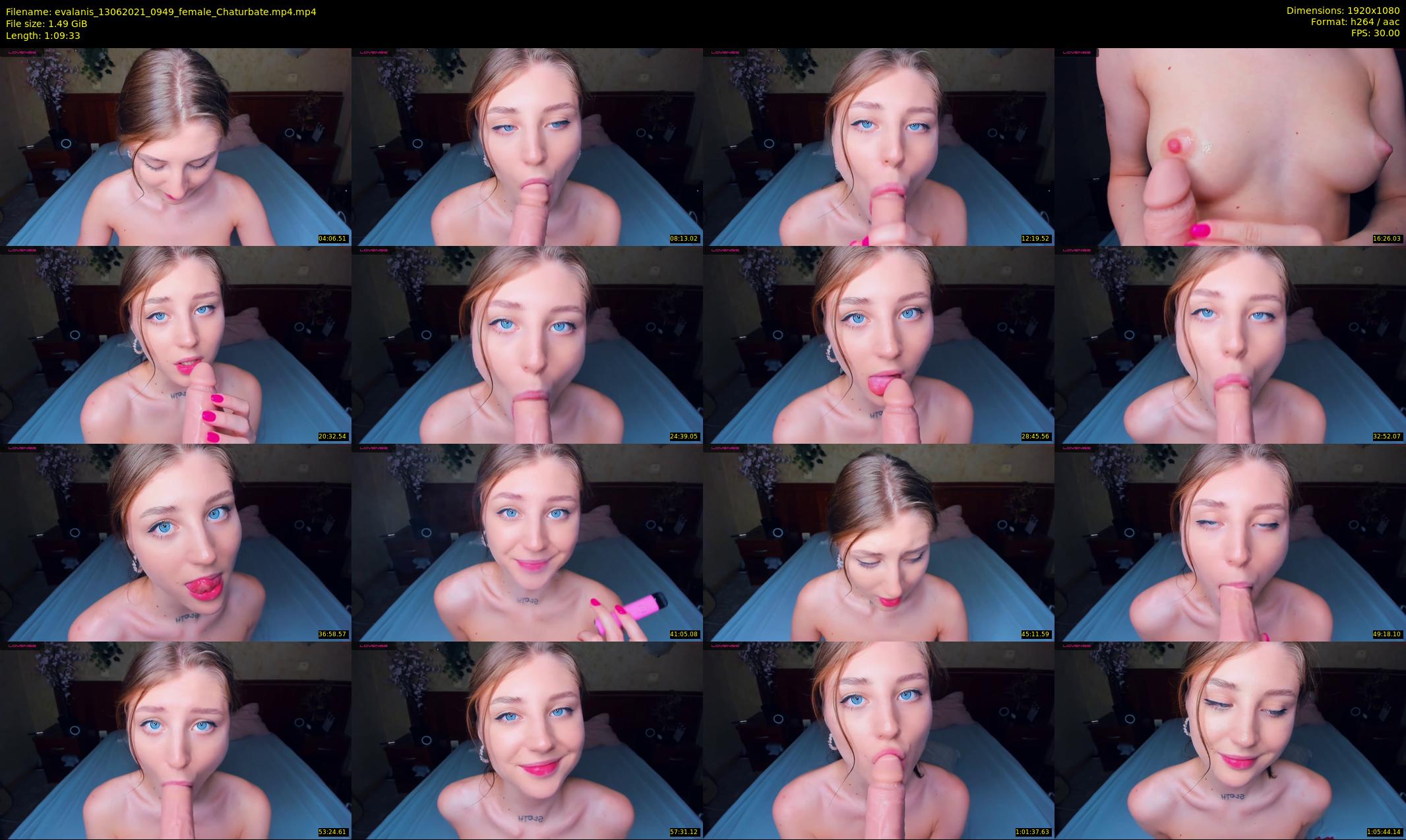 evalanis — 70 minute Chaturbate couple cam show recording, 1080p, Jun 13, 2021