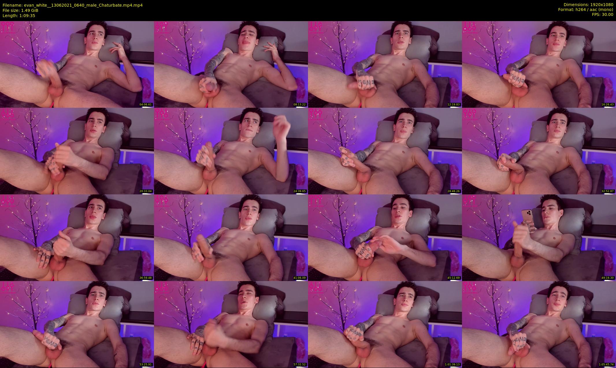 evan_white_ — 70 minute Chaturbate male cam show recording, 1080p, Jun 13, 2021