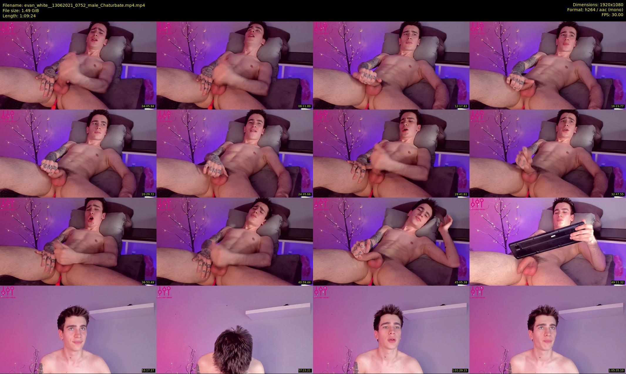 evan_white_ — 70 minute Chaturbate male cam show recording, 1080p, Jun 13, 2021