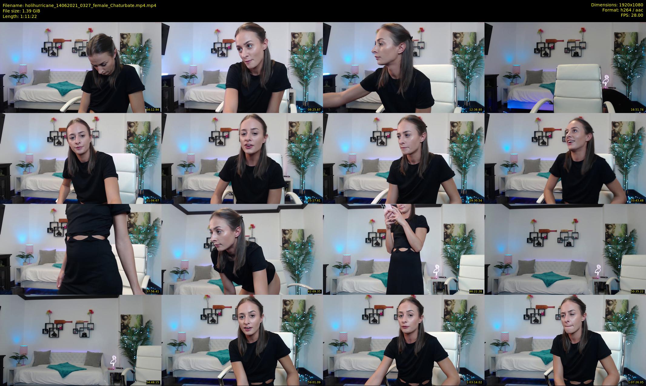 holihurricane — 72 minute Chaturbate female cam show recording, 1080p, Jun 14, 2021
