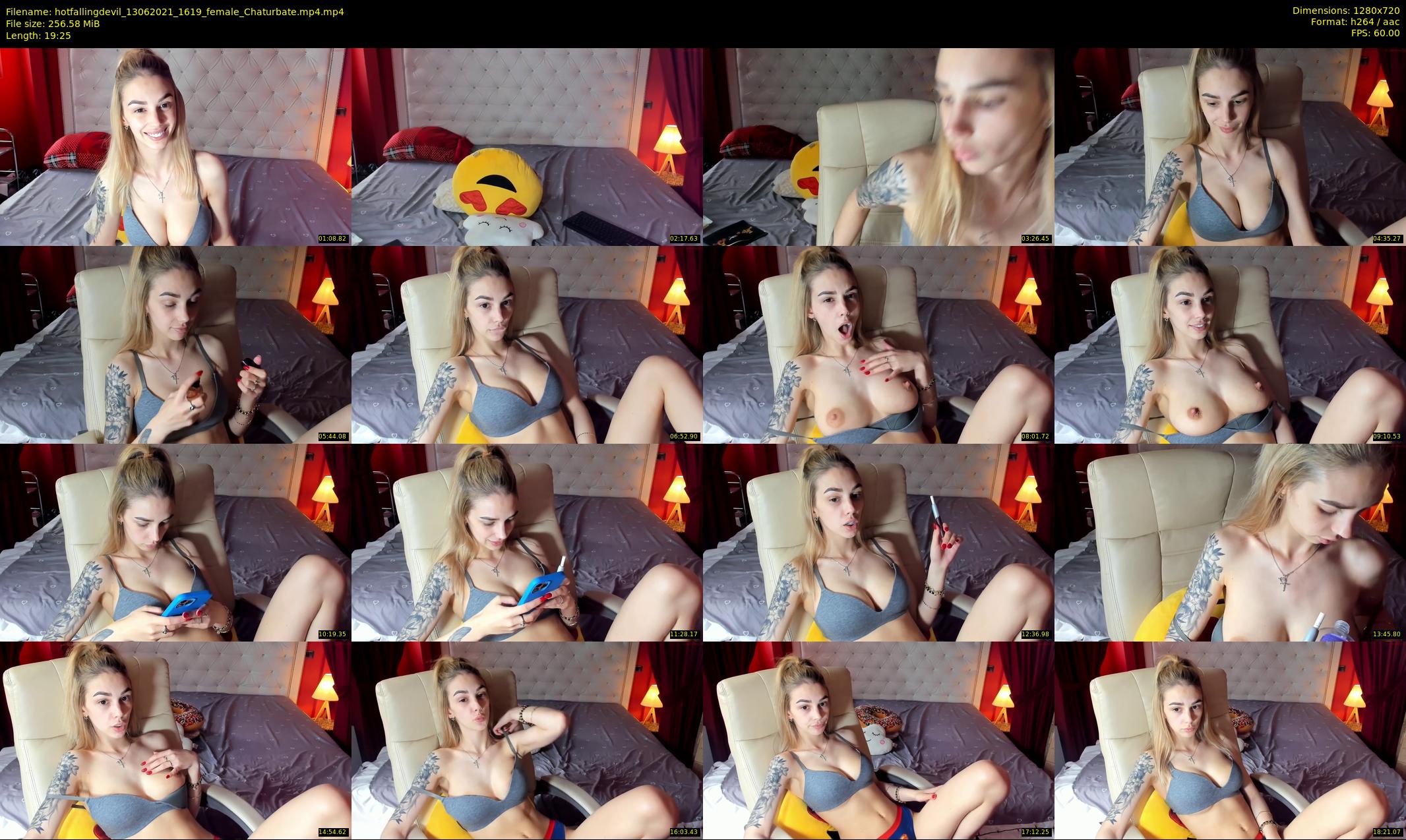 hotfallingdevil — 20 minute Chaturbate female cam show recording, 720p, Jun 13, 2021