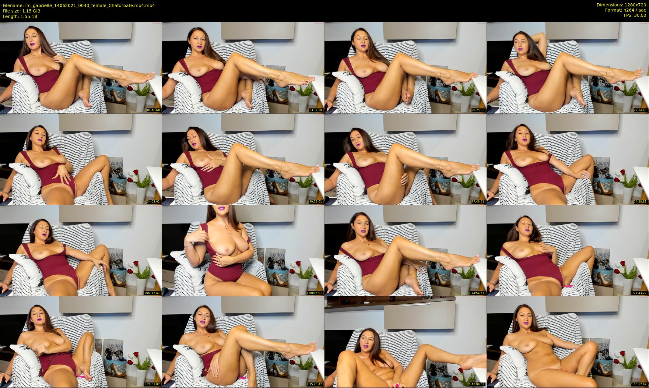 im_gabrielle — 116 minute Chaturbate female cam show recording, 720p, Jun 14, 2021