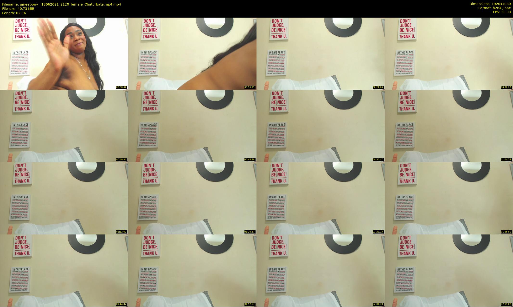 janeebony_ — 3 minute Chaturbate female cam show recording, 1080p, Jun 13, 2021