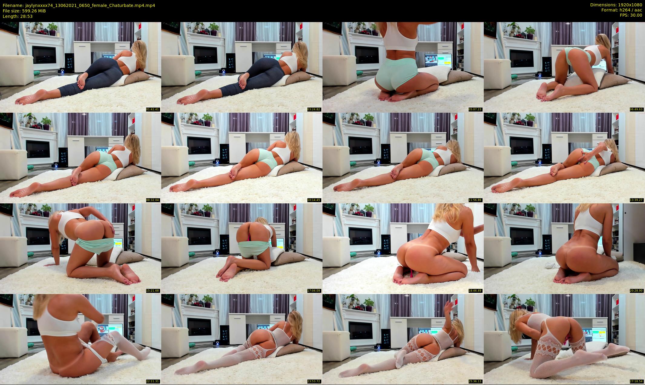 jaylynxxxx74 — 29 minute Chaturbate female cam show recording, 1080p, Jun 13, 2021