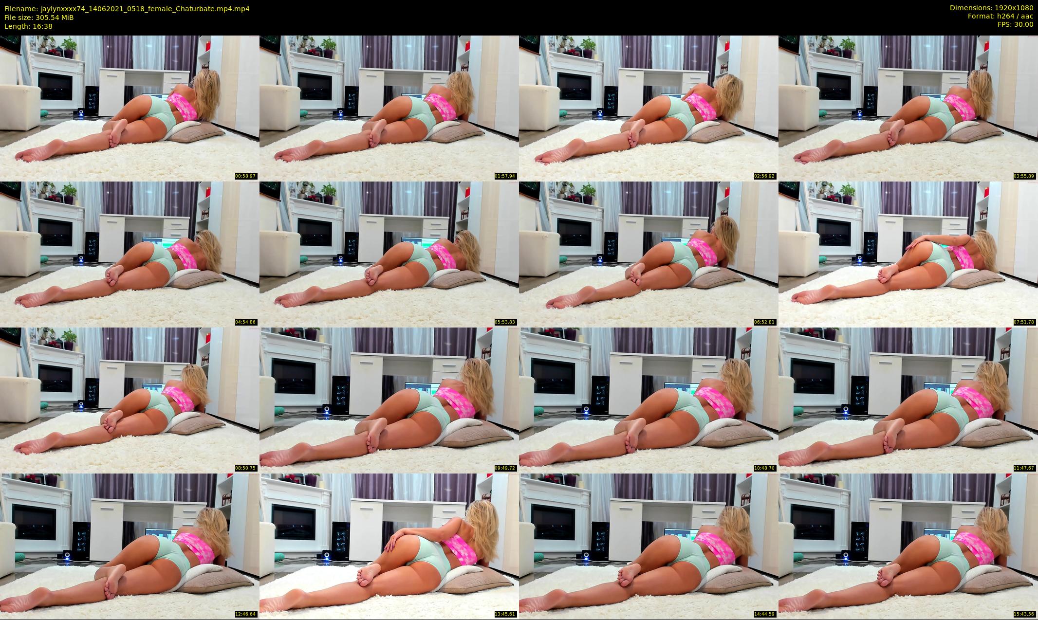 jaylynxxxx74 — 17 minute Chaturbate female cam show recording, 1080p, Jun 14, 2021