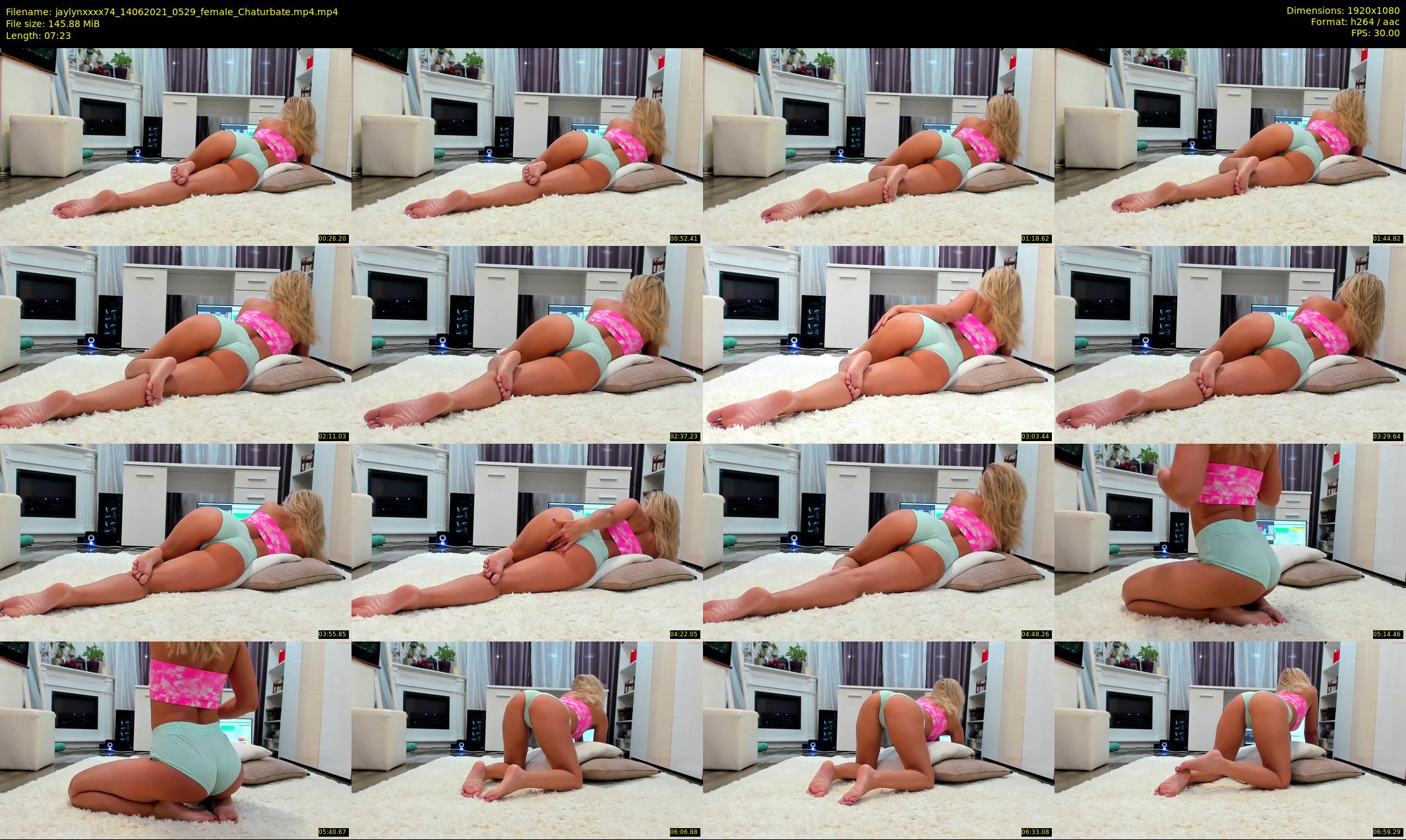 jaylynxxxx74 — 8 minute Chaturbate female cam show recording, 1080p, Jun 14, 2021