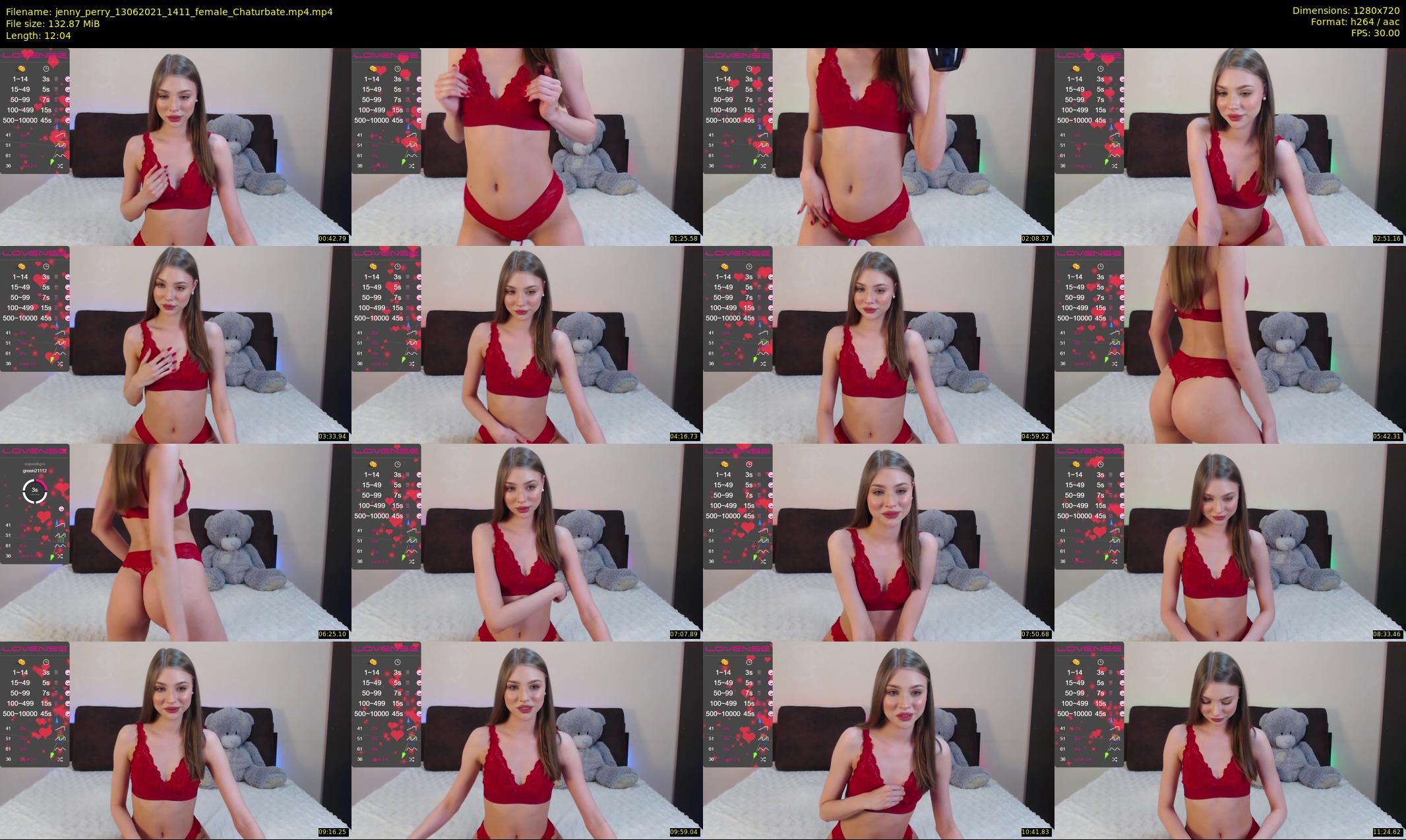 jenny_perry — 13 minute Chaturbate female cam show recording, 720p, Jun 13, 2021