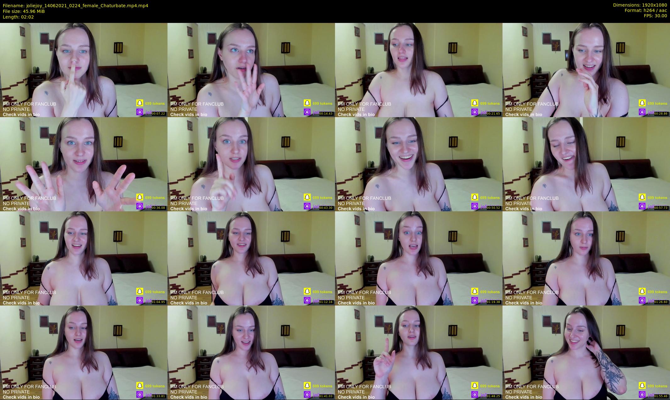 joliejoy — 3 minute Chaturbate female cam show recording, 1080p, Jun 14, 2021