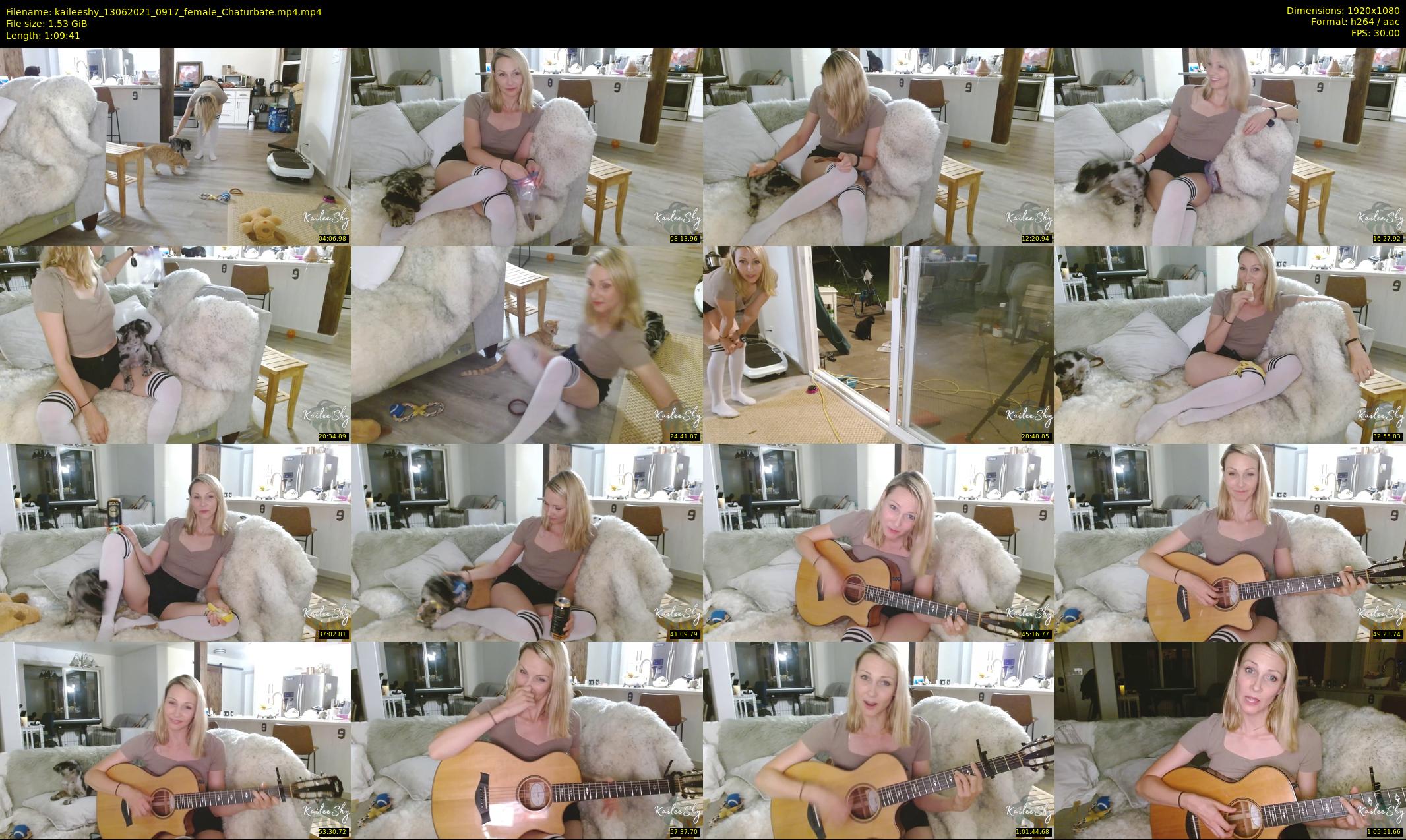kaileeshy — 70 minute Chaturbate female cam show recording, 1080p, Jun 13, 2021