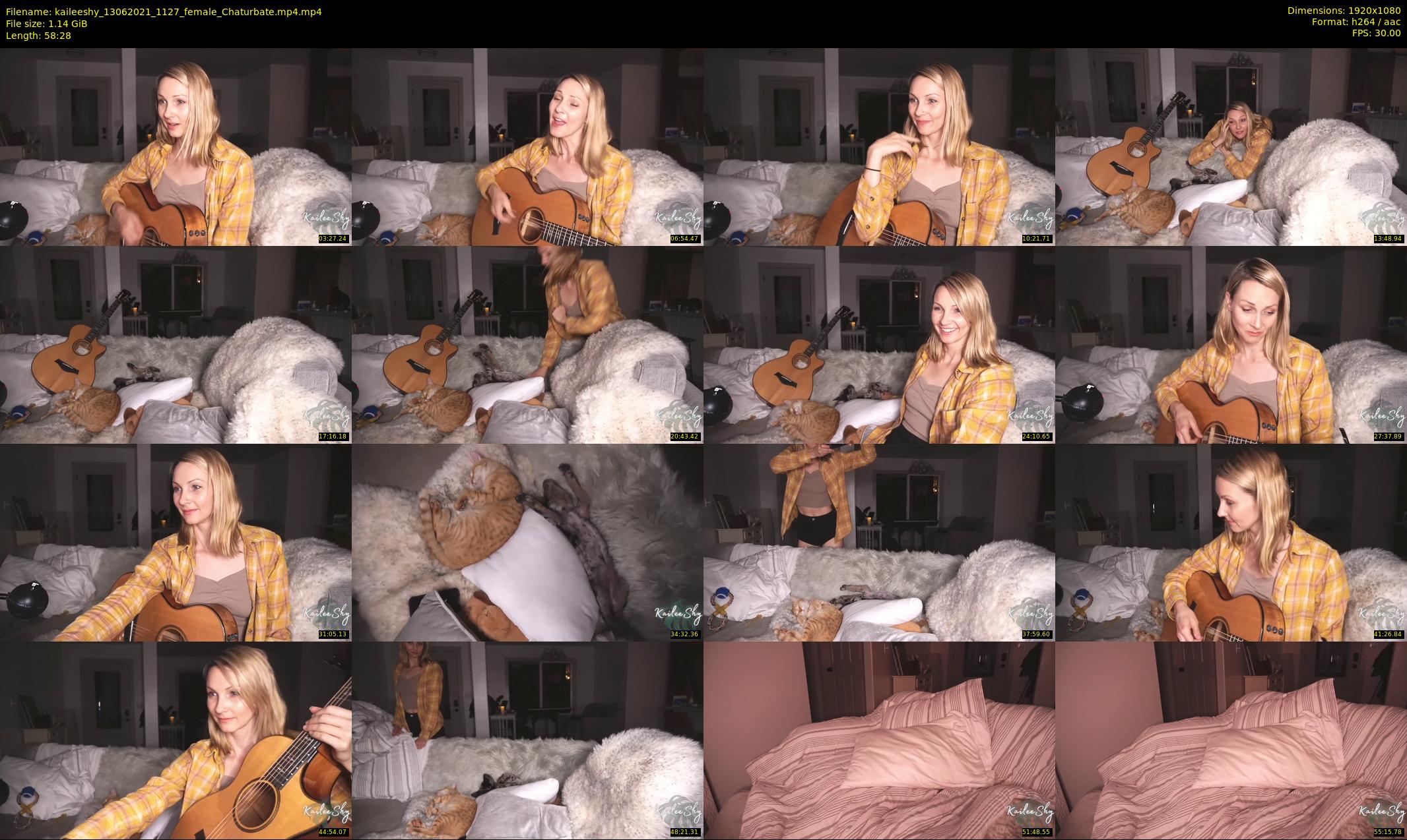 kaileeshy — 59 minute Chaturbate female cam show recording, 1080p, Jun 13, 2021