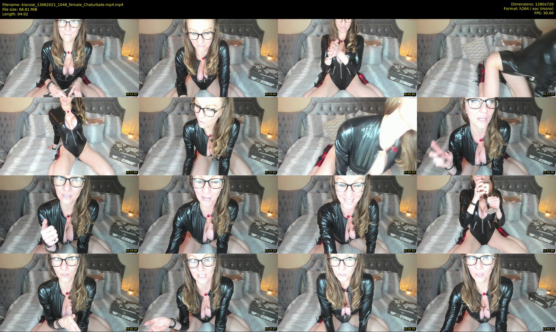 kiarose — 5 minute Chaturbate female cam show recording, 720p, Jun 13, 2021