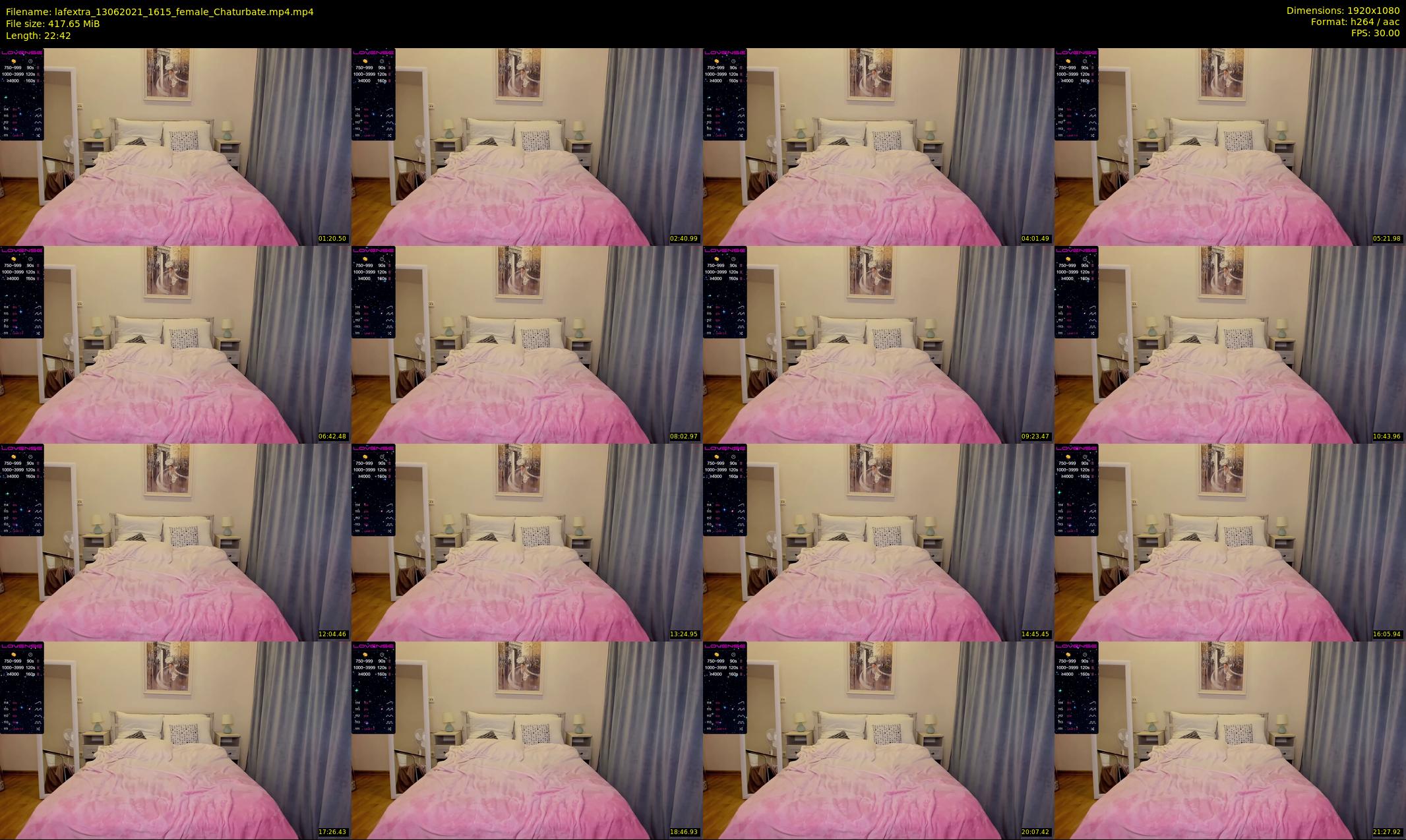 lafextra — 23 minute Chaturbate female cam show recording, 1080p, Jun 13, 2021