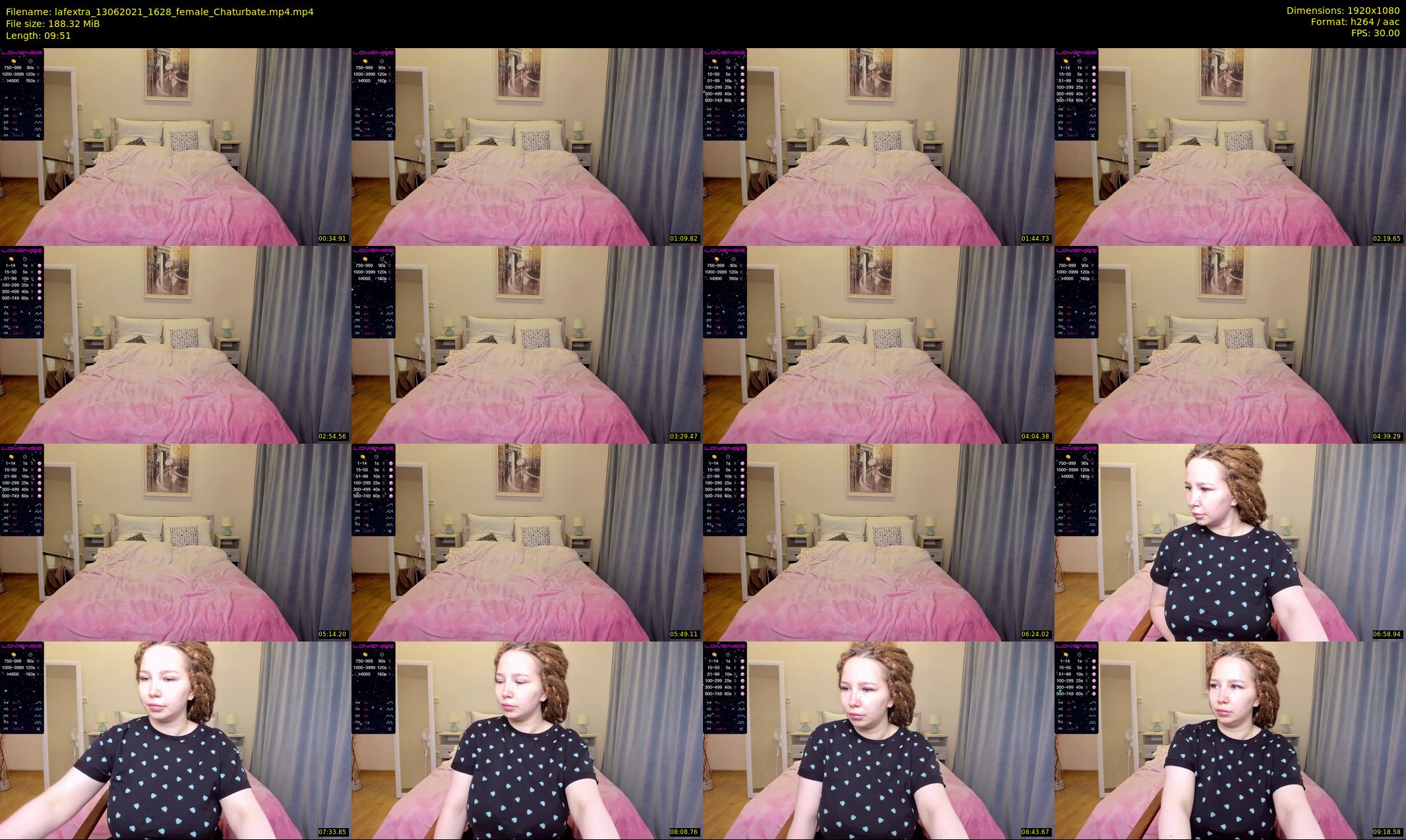 lafextra — 10 minute Chaturbate female cam show recording, 1080p, Jun 13, 2021