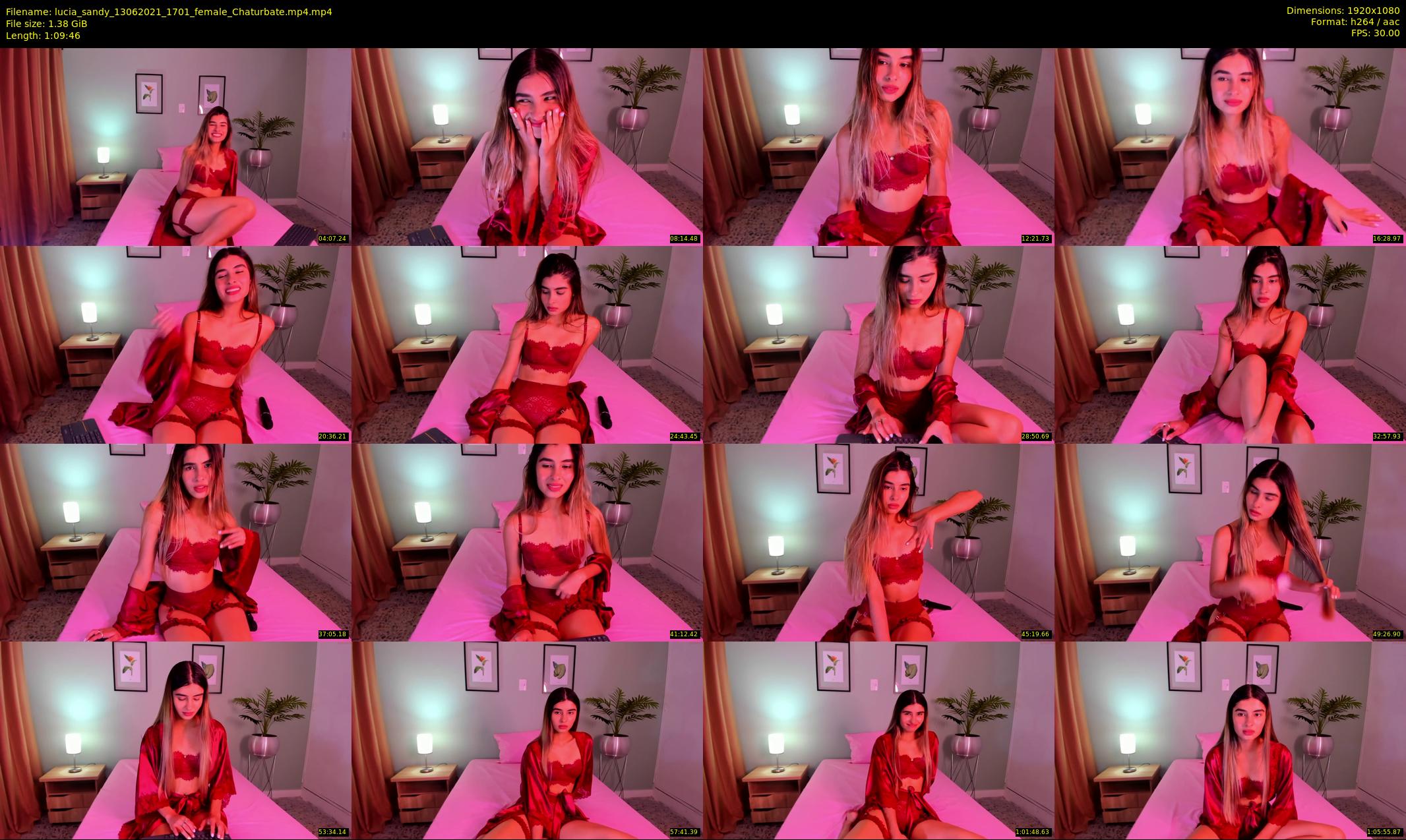 lucia_sandy — 70 minute Chaturbate female cam show recording, 1080p, Jun 13, 2021