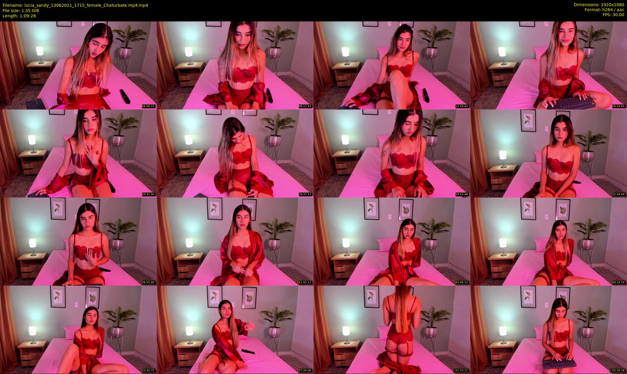 lucia_sandy — 70 minute Chaturbate female cam show recording, 1080p, Jun 13, 2021