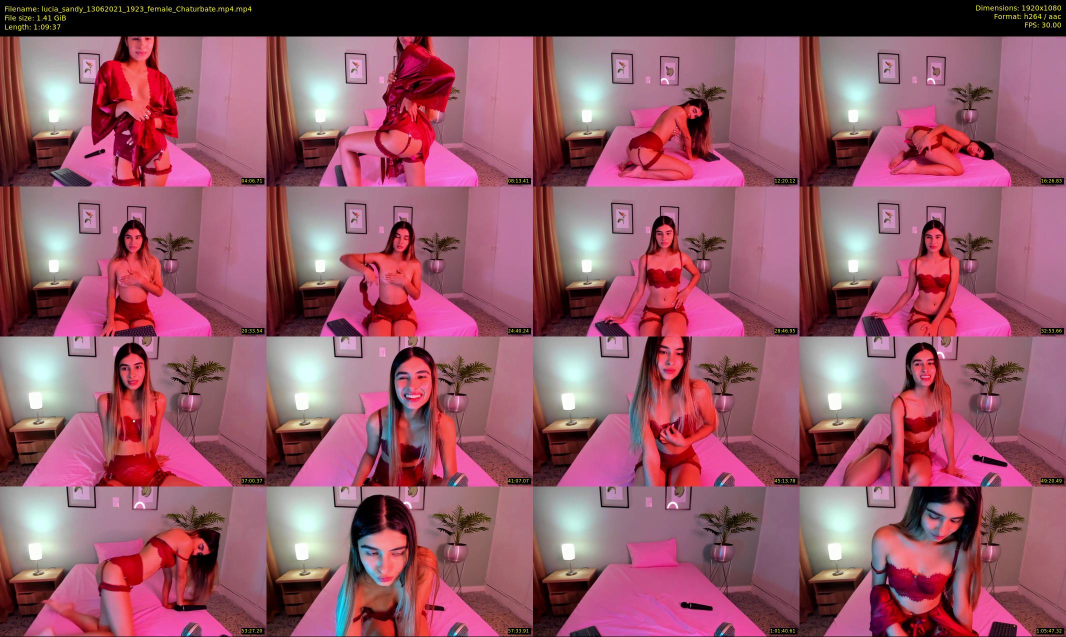 lucia_sandy — 70 minute Chaturbate female cam show recording, 1080p, Jun 13, 2021