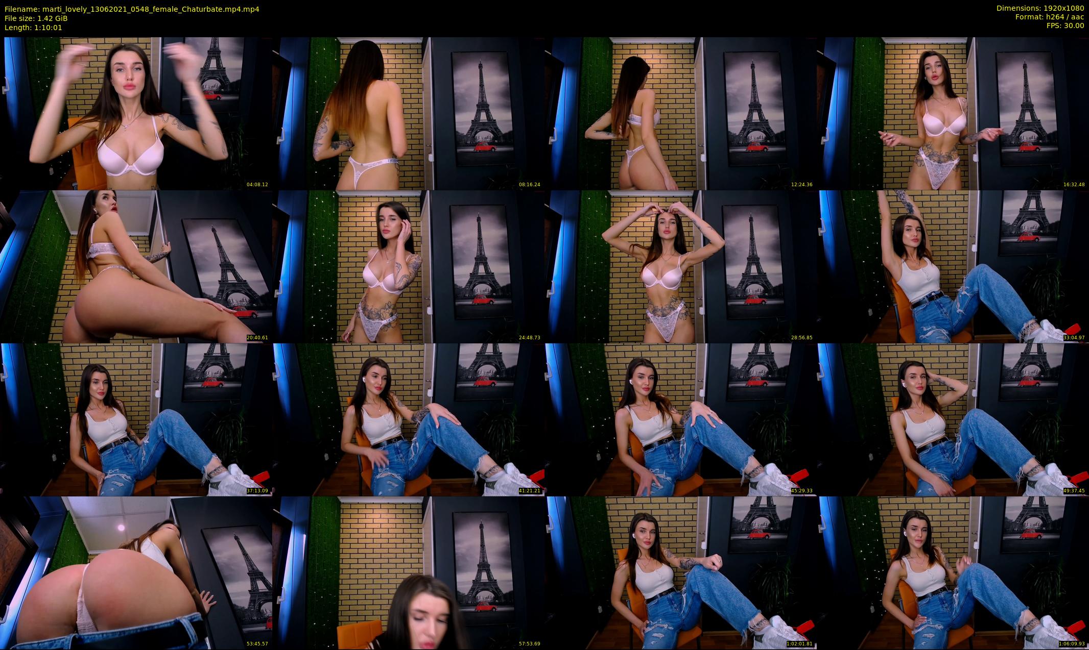 marti_lovely — 71 minute Chaturbate female cam show recording, 1080p, Jun 13, 2021