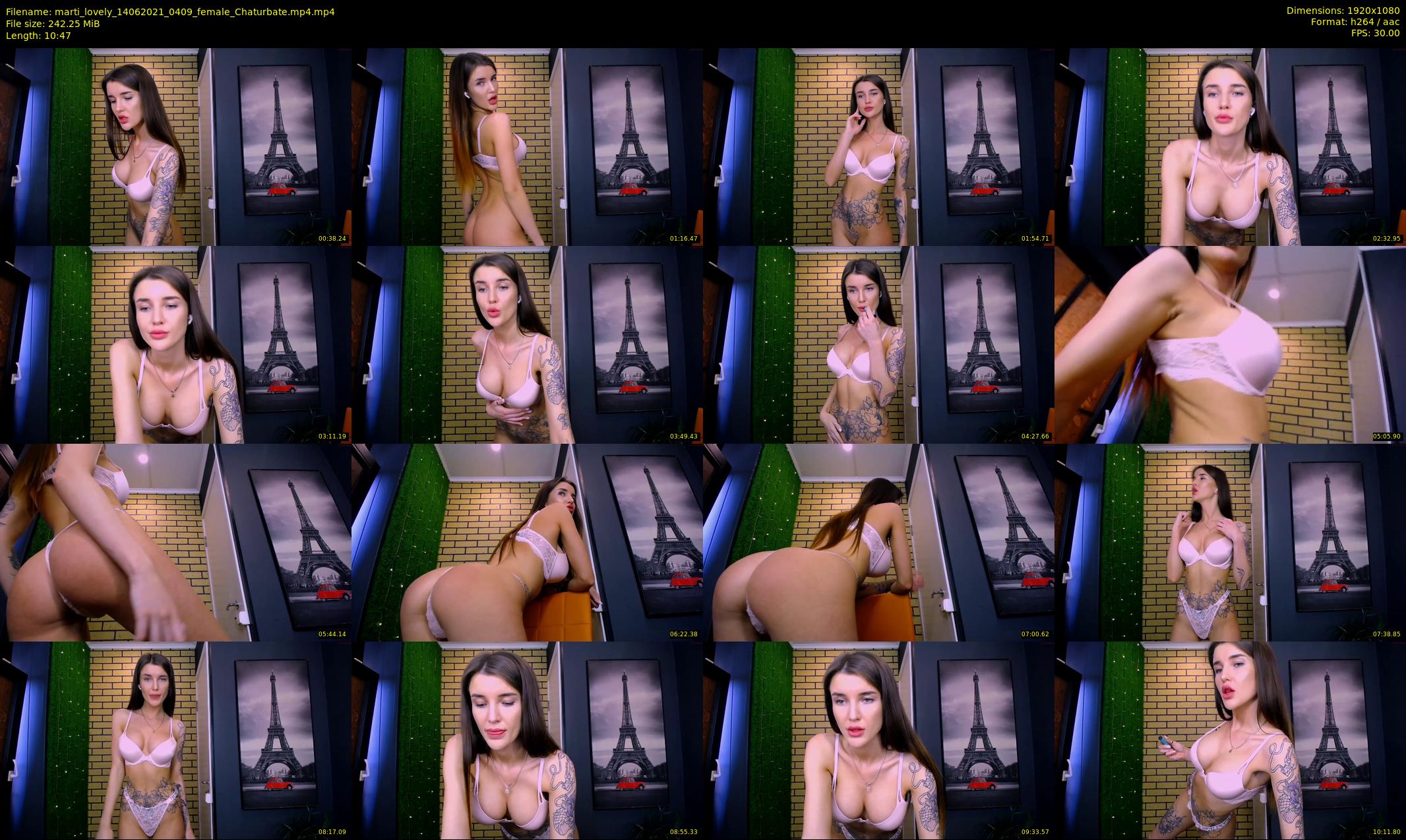 marti_lovely — 11 minute Chaturbate female cam show recording, 1080p, Jun 14, 2021