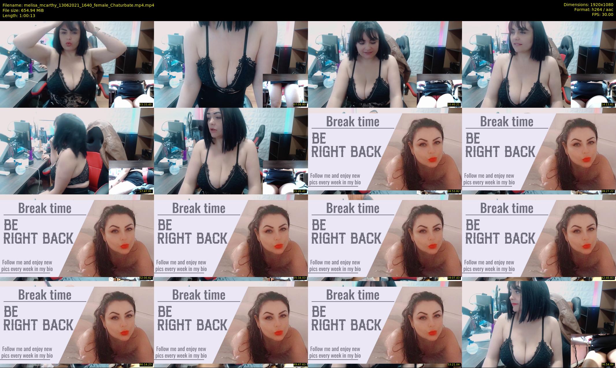 melisa_mcarthy — 61 minute Chaturbate couple cam show recording, 1080p, Jun 13, 2021