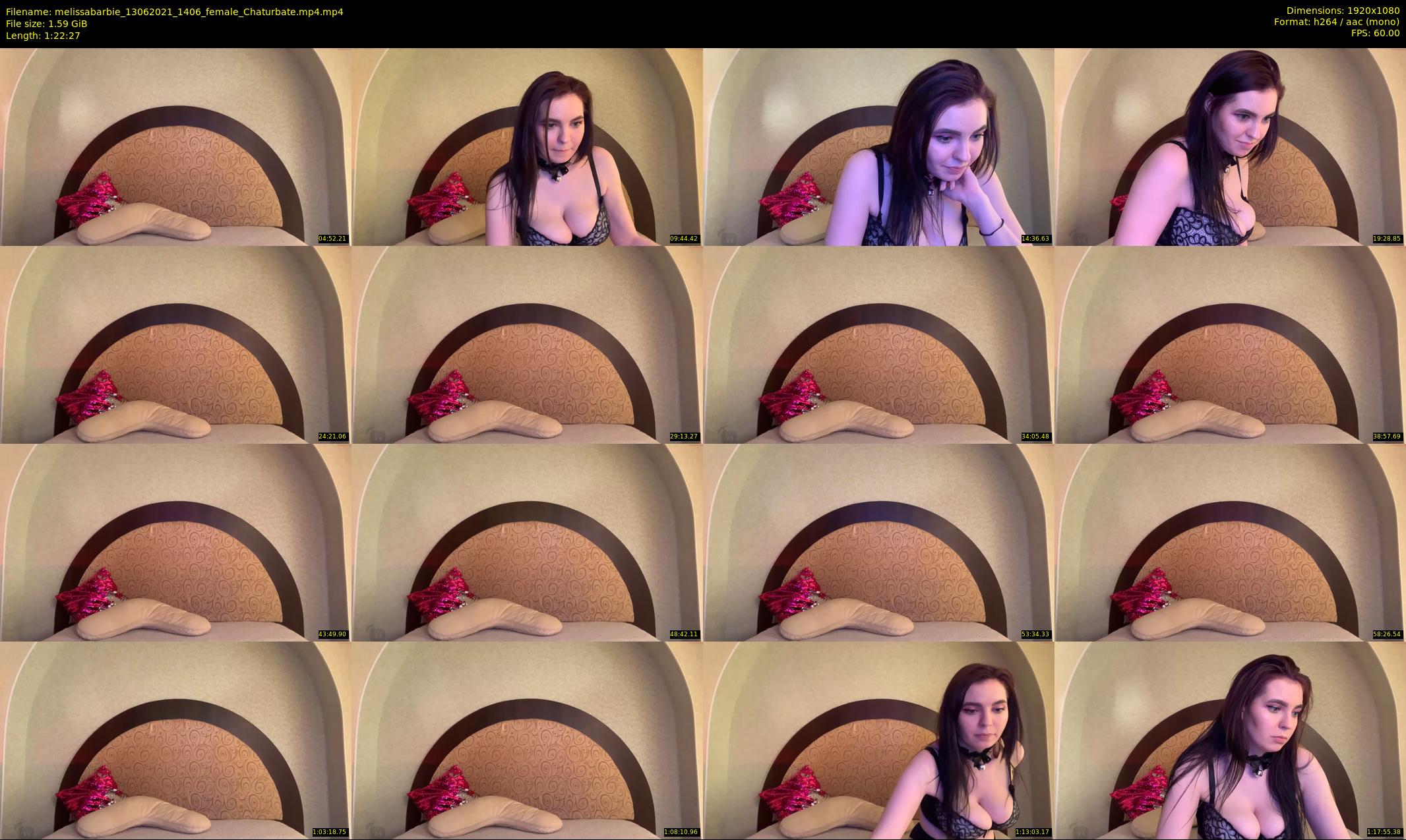 melissabarbie — 83 minute Chaturbate couple cam show recording, 1080p, Jun 13, 2021