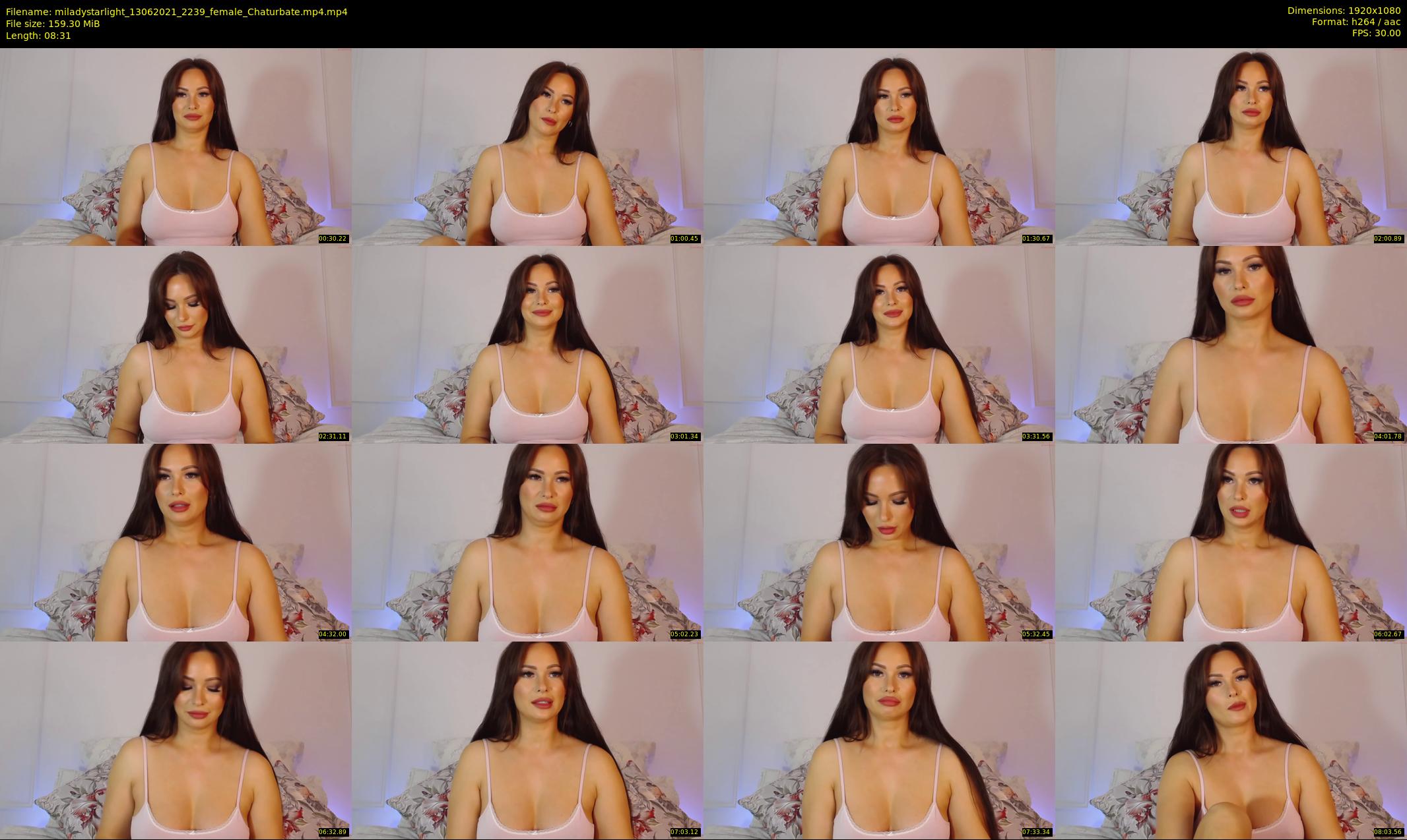 miladystarlight — 9 minute Chaturbate female cam show recording, 1080p, Jun 13, 2021