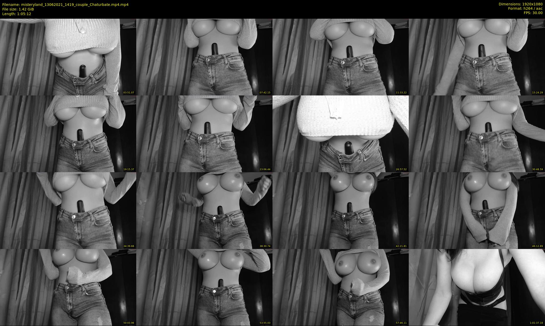 misteryland — 66 minute Chaturbate couple cam show recording, 1080p, Jun 13, 2021