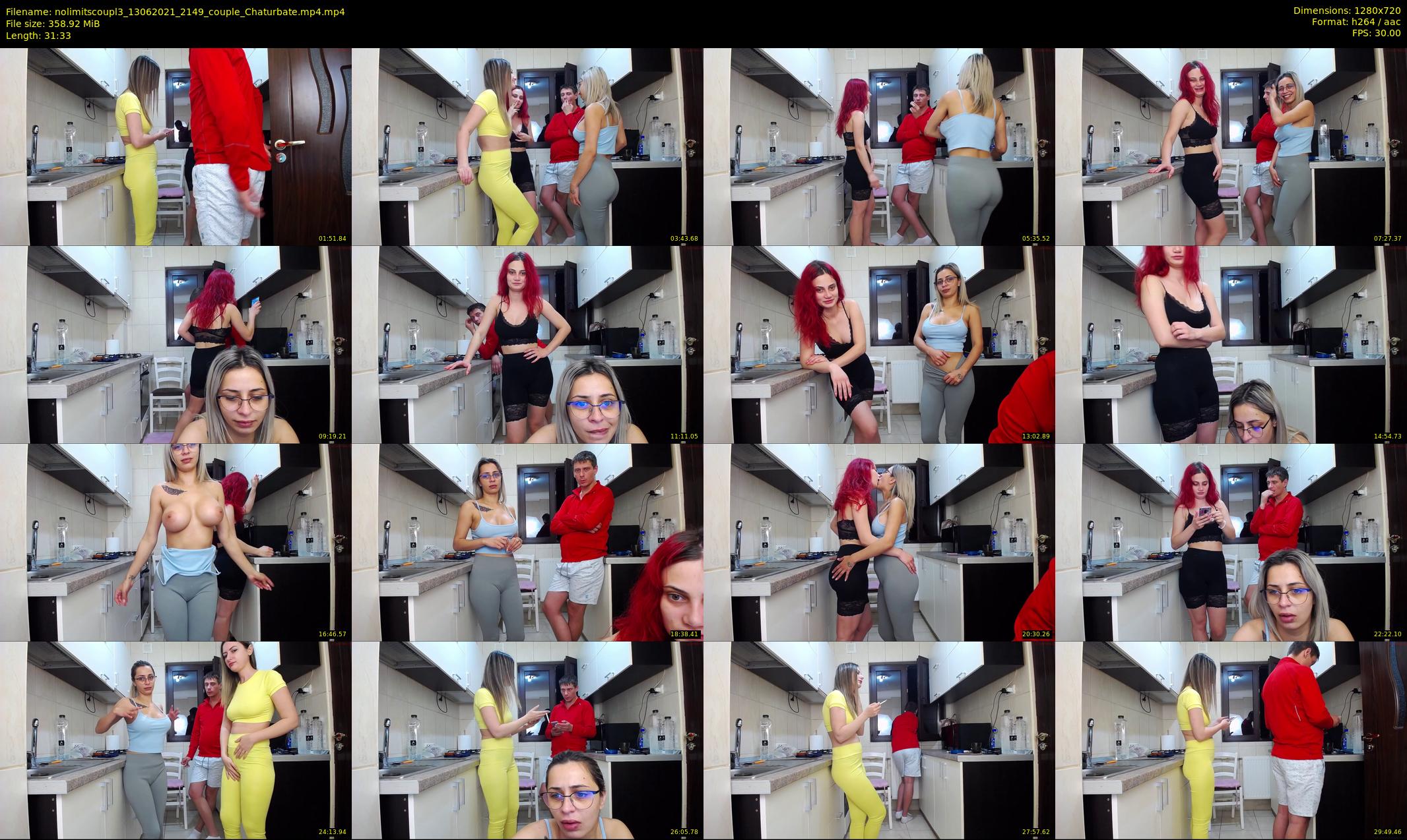 nolimitscoupl3 — 32 minute Chaturbate couple cam show recording, 720p, Jun 13, 2021