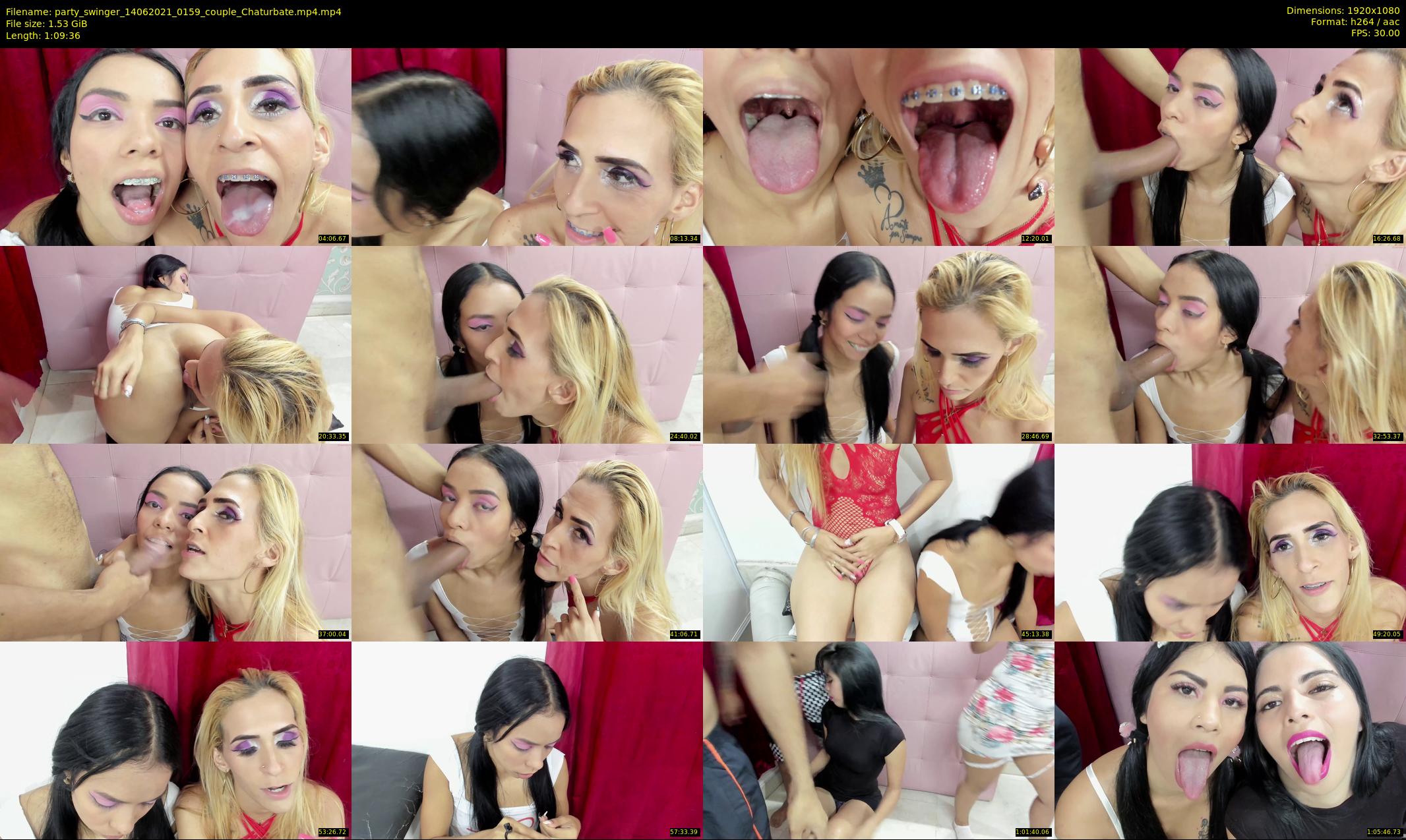 party_swinger — 70 minute Chaturbate couple cam show recording, 1080p, Jun 14, 2021