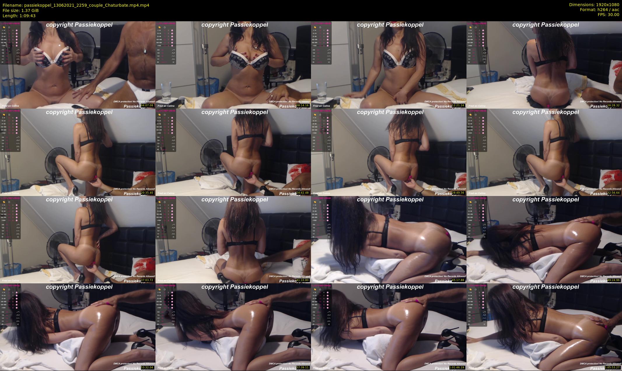 passiekoppel — 70 minute Chaturbate couple cam show recording, 1080p, Jun 13, 2021