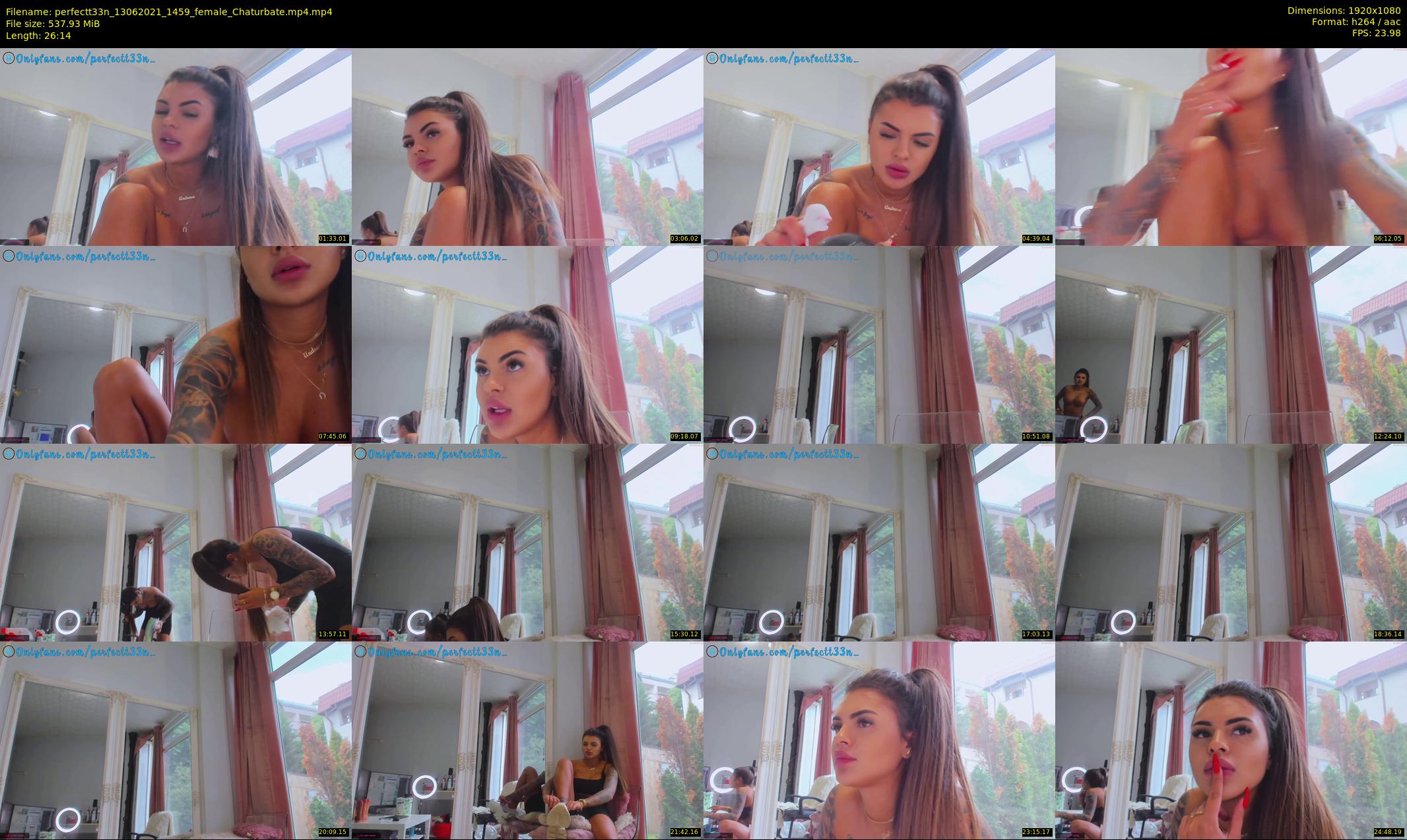 perfectt33n — 27 minute Chaturbate female cam show recording, 1080p, Jun 13, 2021