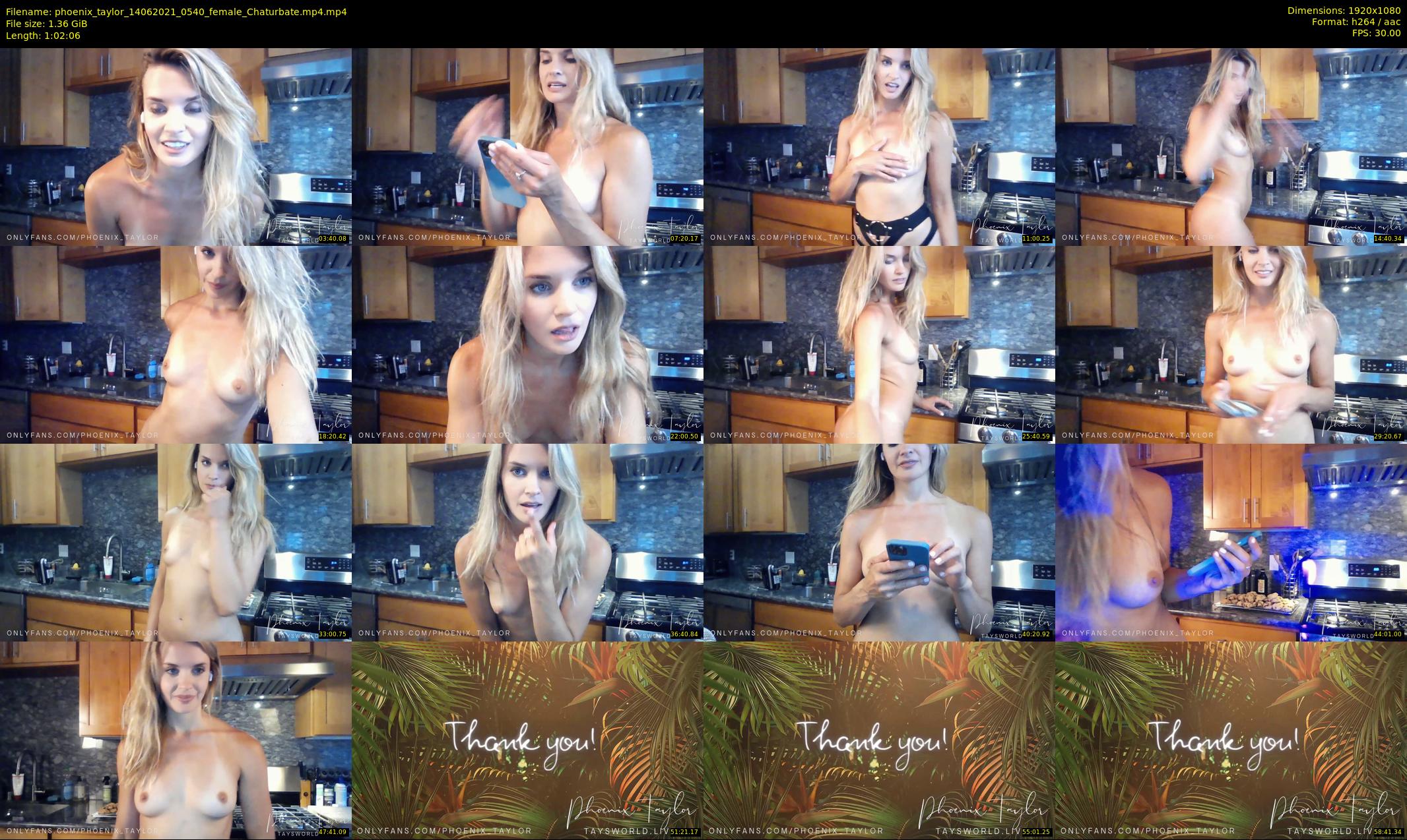 phoenix_taylor — 63 minute Chaturbate female cam show recording, 1080p, Jun 14, 2021