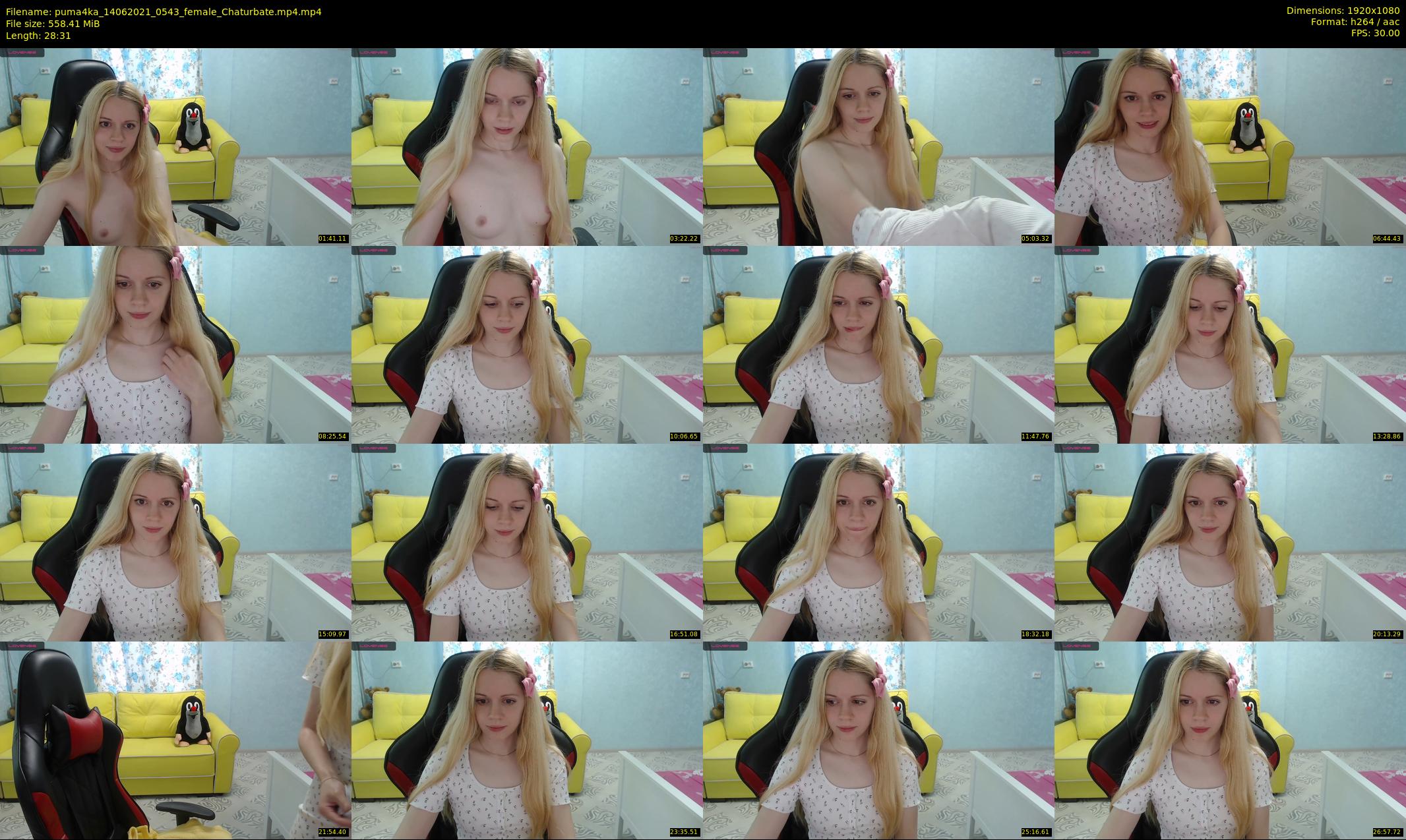 puma4ka — 29 minute Chaturbate female cam show recording, 1080p, Jun 14, 2021