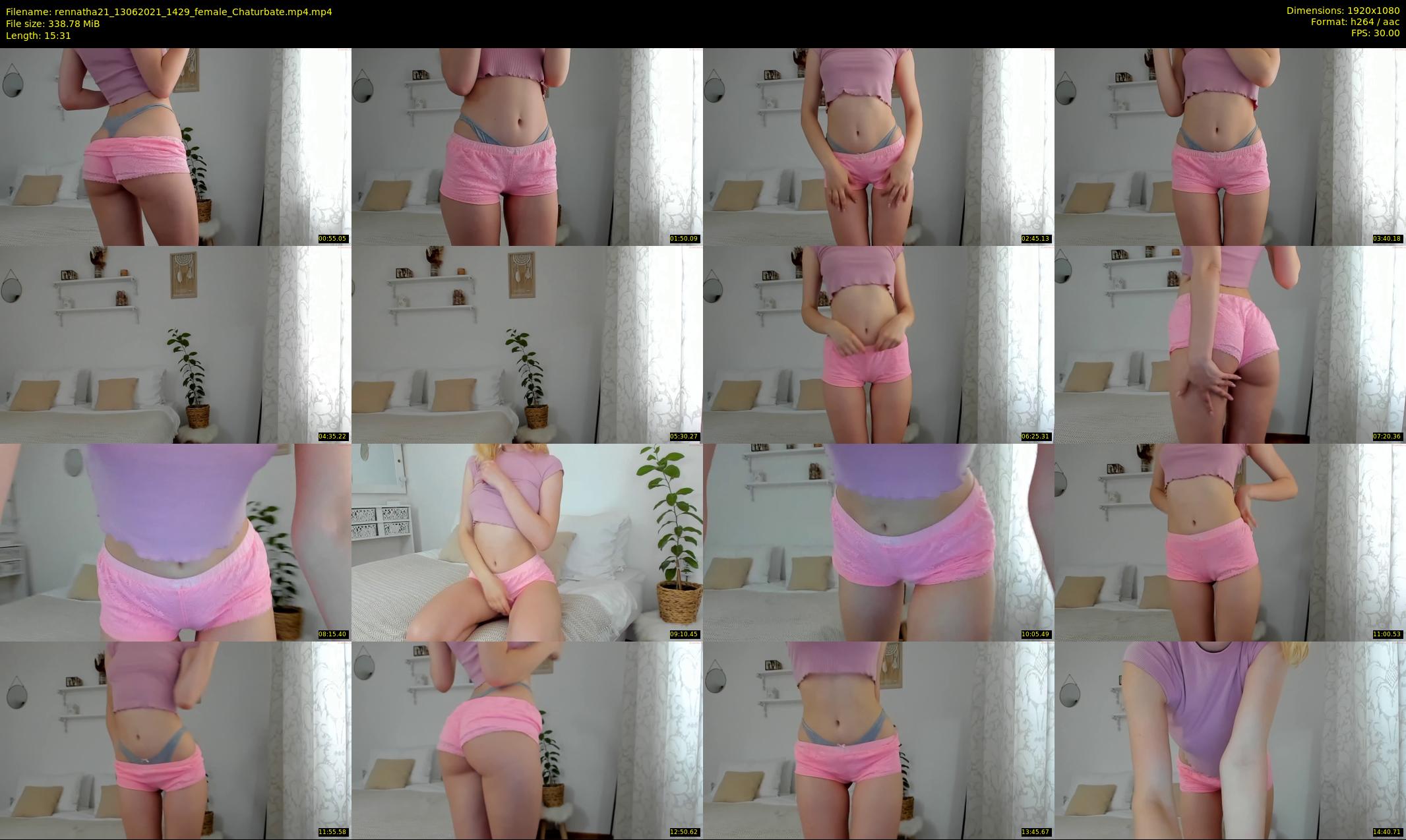 rennatha21 — 16 minute Chaturbate female cam show recording, 1080p, Jun 13, 2021