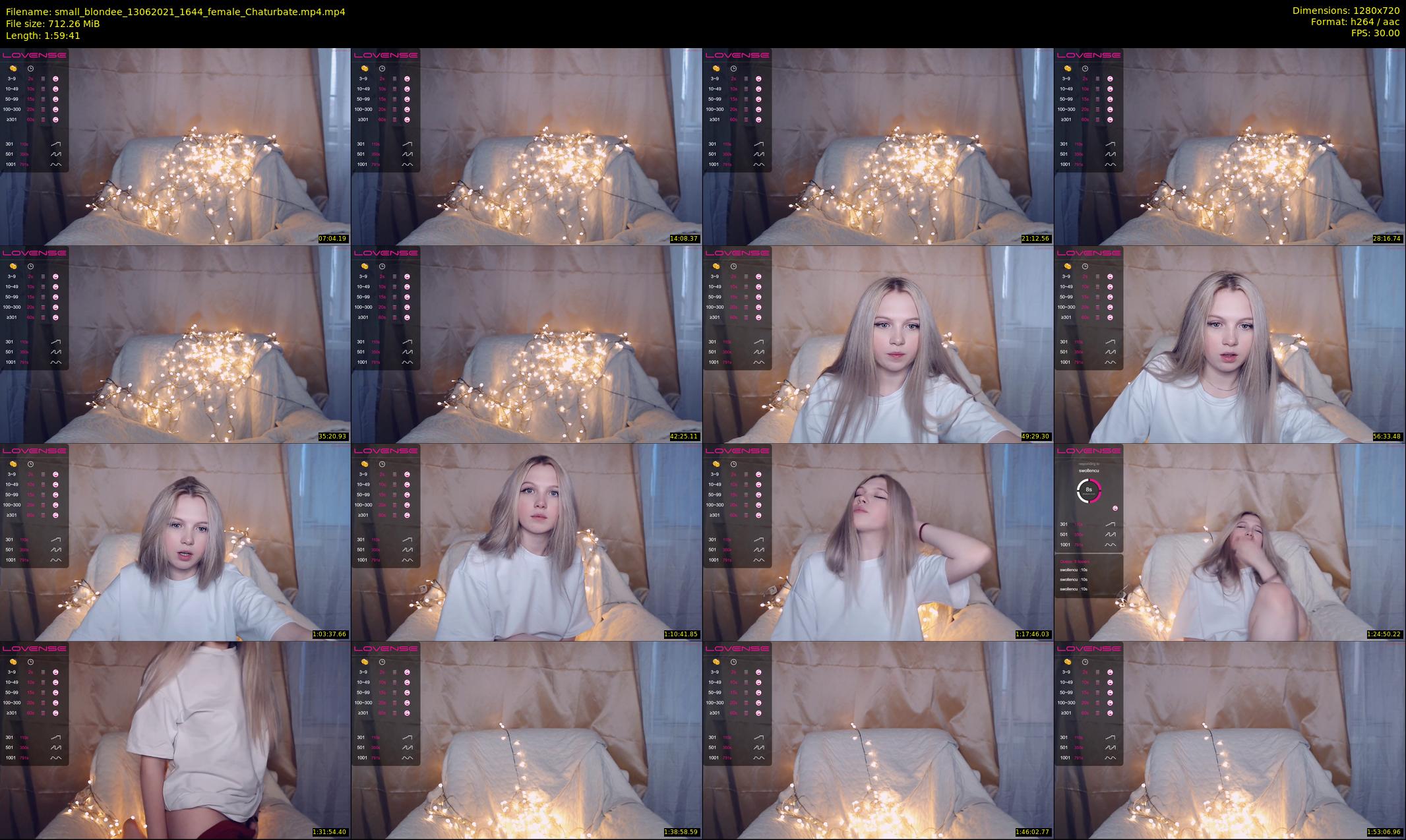 small_blondee — 120 minute Chaturbate female cam show recording, 720p, Jun 13, 2021