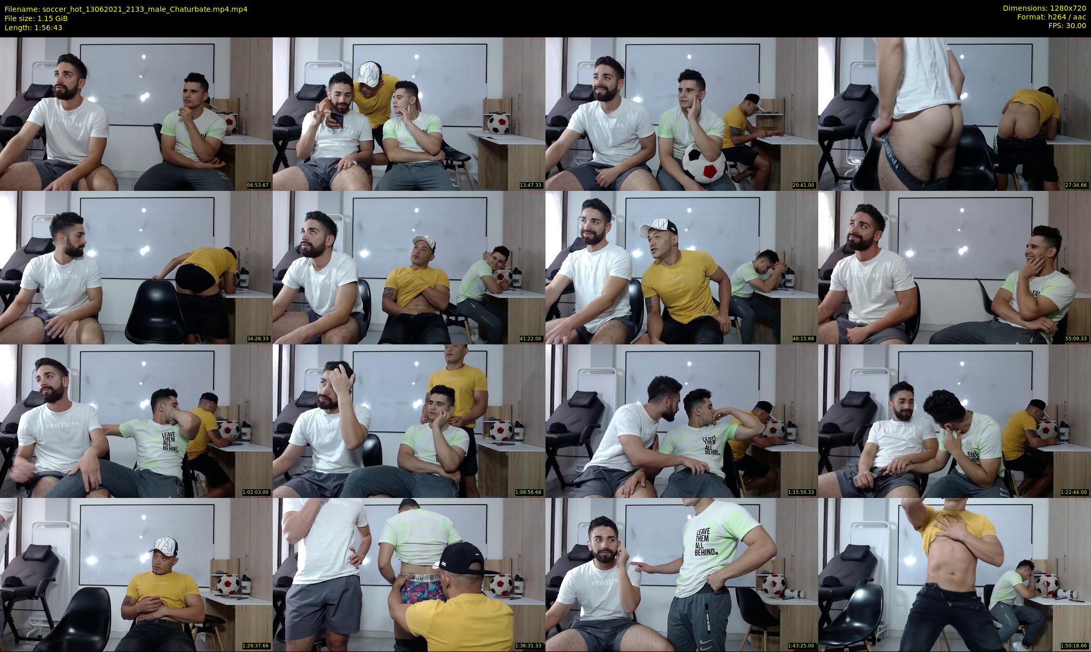 soccer_hot — 117 minute Chaturbate male cam show recording, 720p, Jun 13, 2021