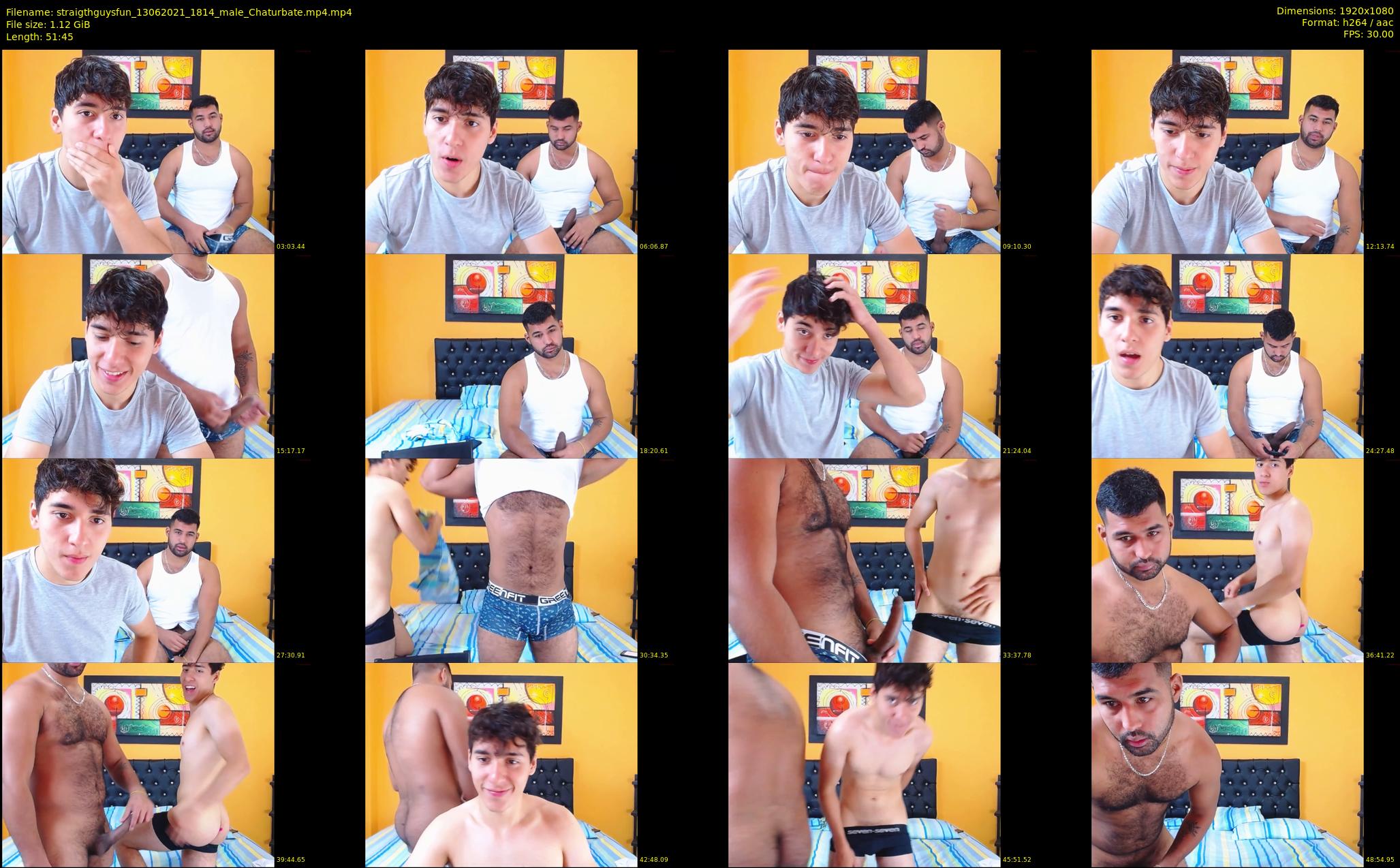 straigthguysfun — 52 minute Chaturbate male cam show recording, 1080p, Jun 13, 2021