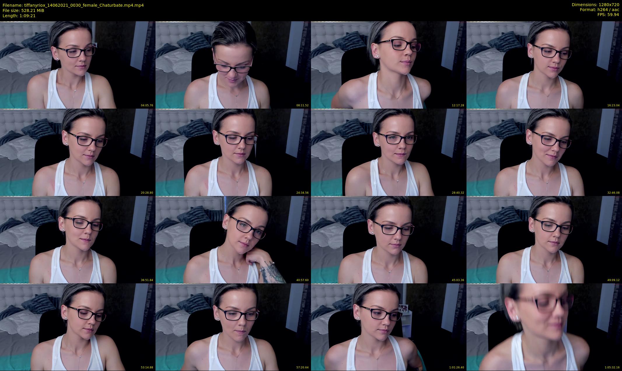 tiffanyriox — 70 minute Chaturbate female cam show recording, 720p, Jun 14, 2021