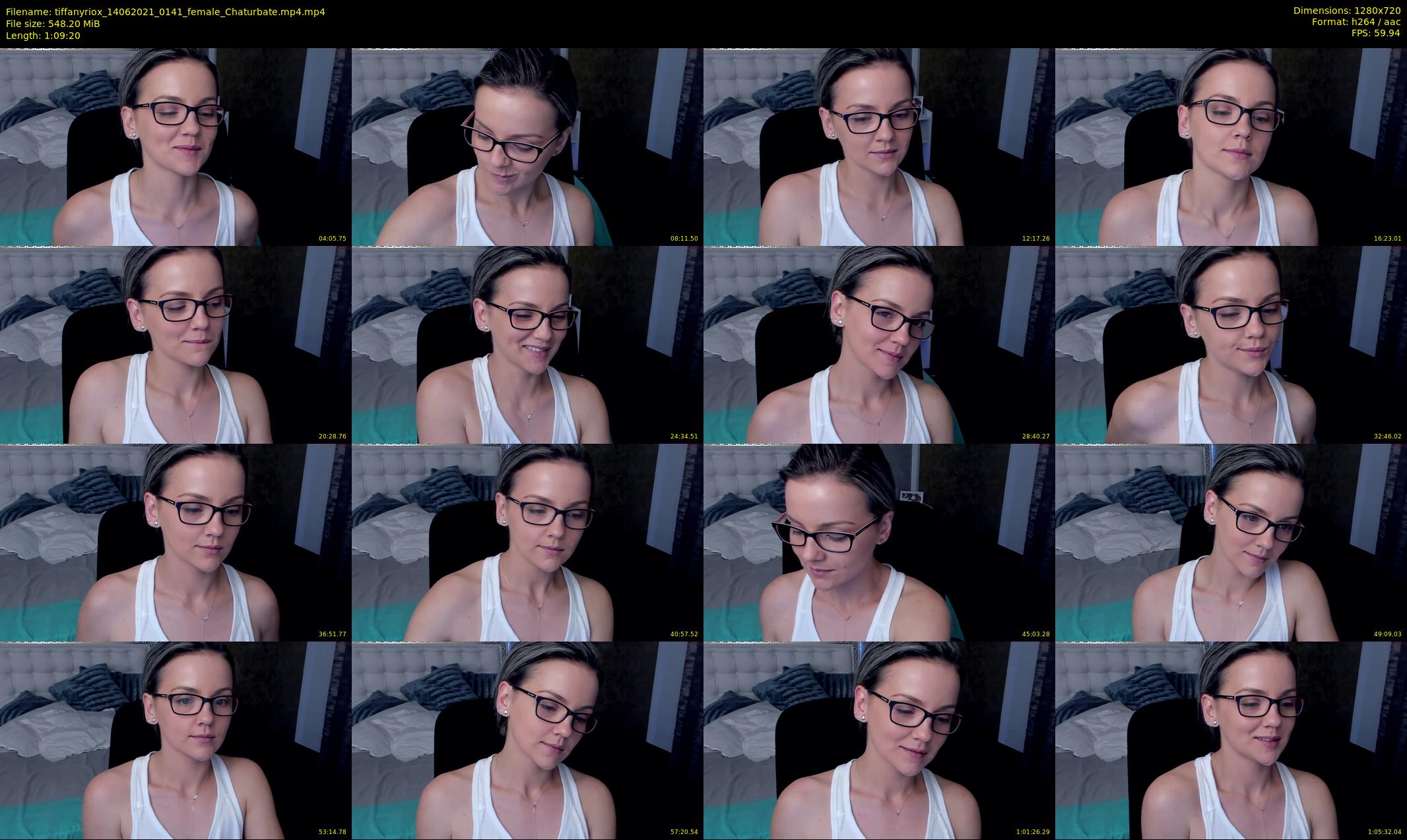 tiffanyriox — 70 minute Chaturbate female cam show recording, 720p, Jun 14, 2021