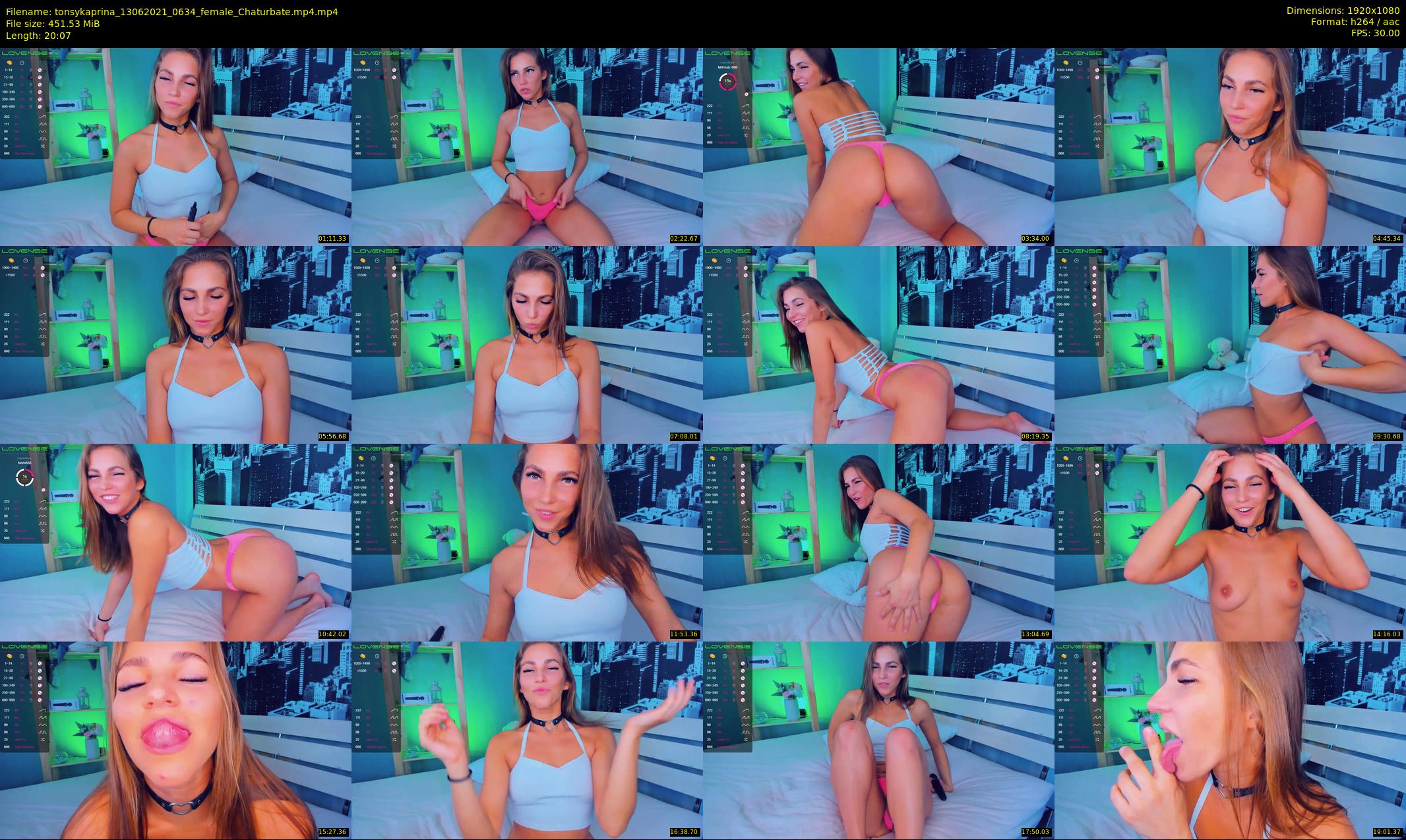 tonsykaprina — 21 minute Chaturbate couple cam show recording, 1080p, Jun 13, 2021