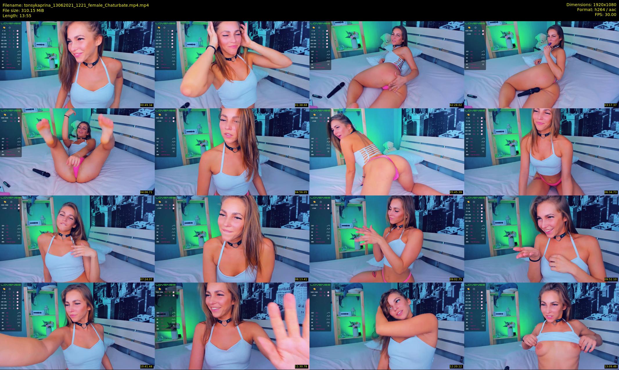tonsykaprina — 14 minute Chaturbate couple cam show recording, 1080p, Jun 13, 2021