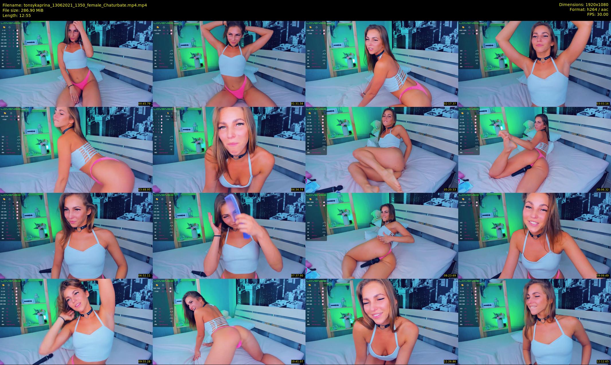 tonsykaprina — 13 minute Chaturbate couple cam show recording, 1080p, Jun 13, 2021