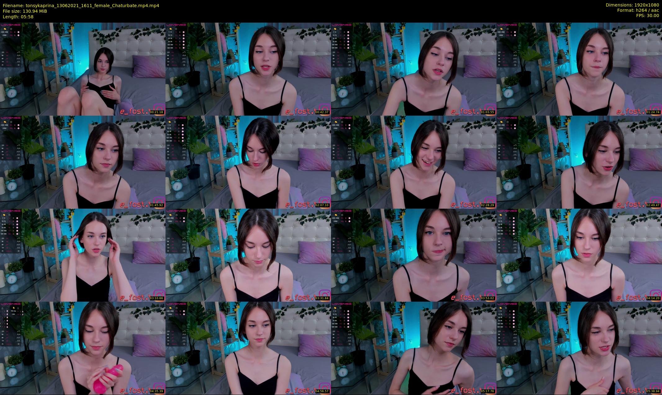 tonsykaprina — 6 minute Chaturbate couple cam show recording, 1080p, Jun 13, 2021