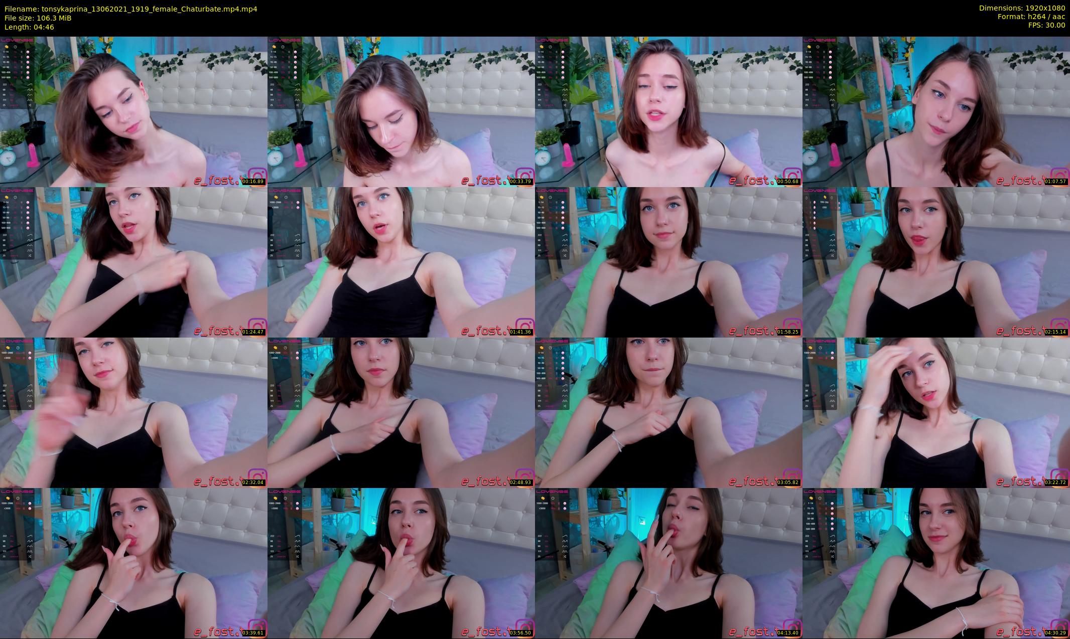 tonsykaprina — 5 minute Chaturbate couple cam show recording, 1080p, Jun 13, 2021